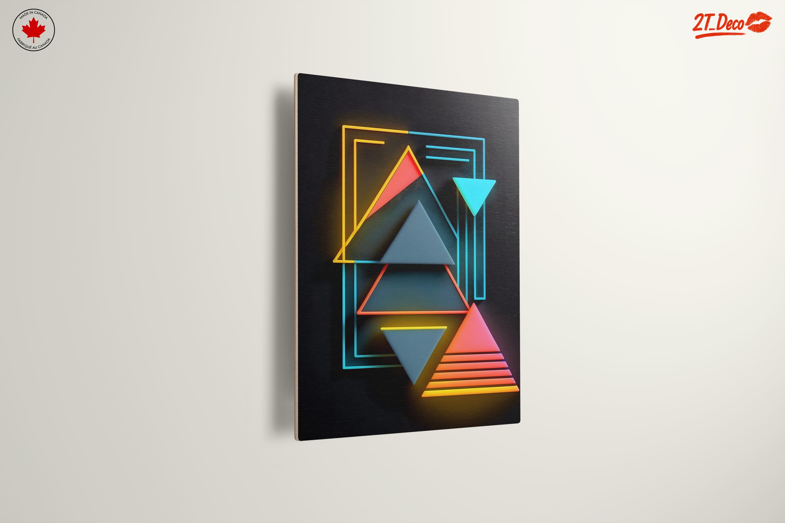 Geometric Neon Art for Modern Spaces - Image 13