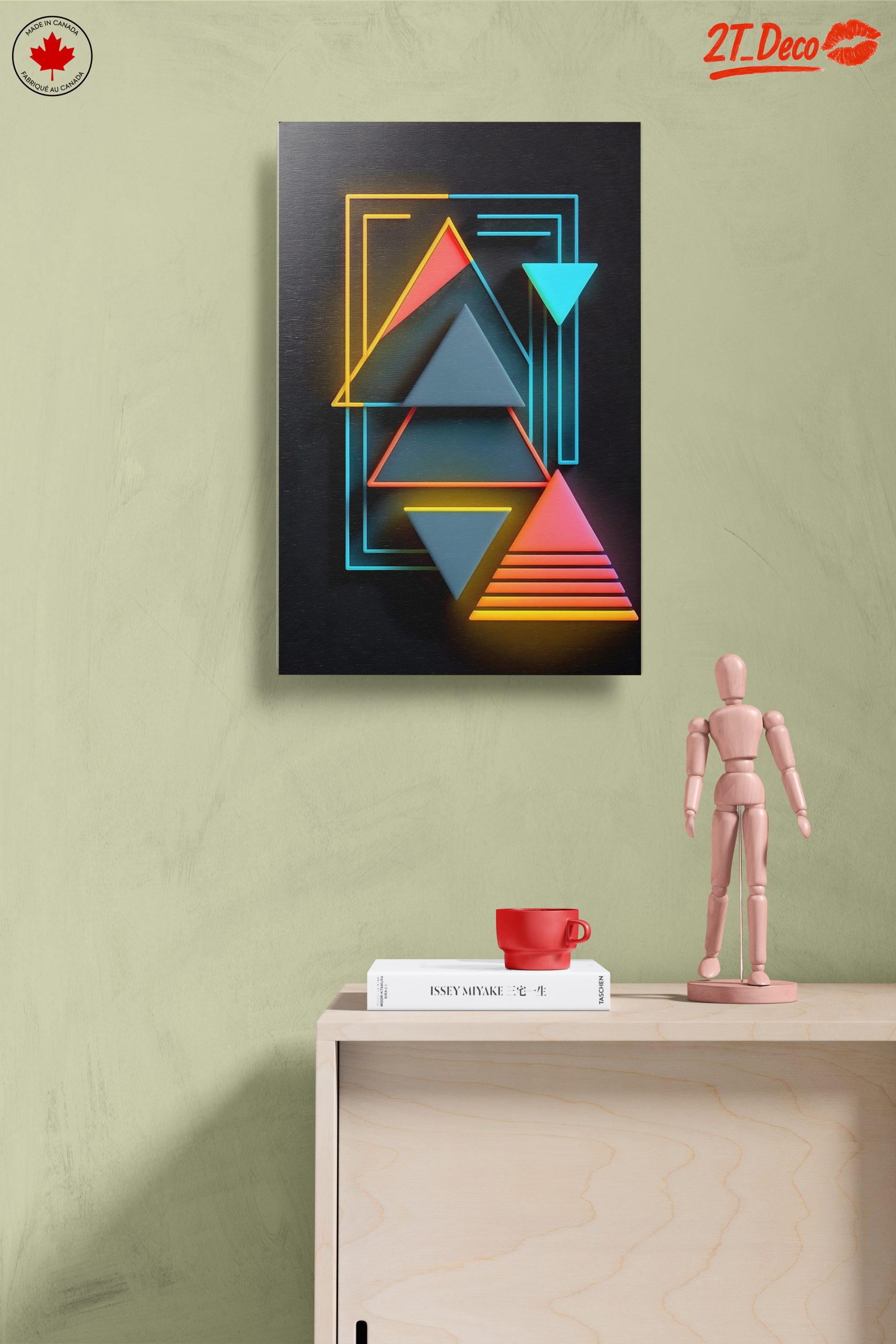 Geometric Neon Art for Modern Spaces - Image 14