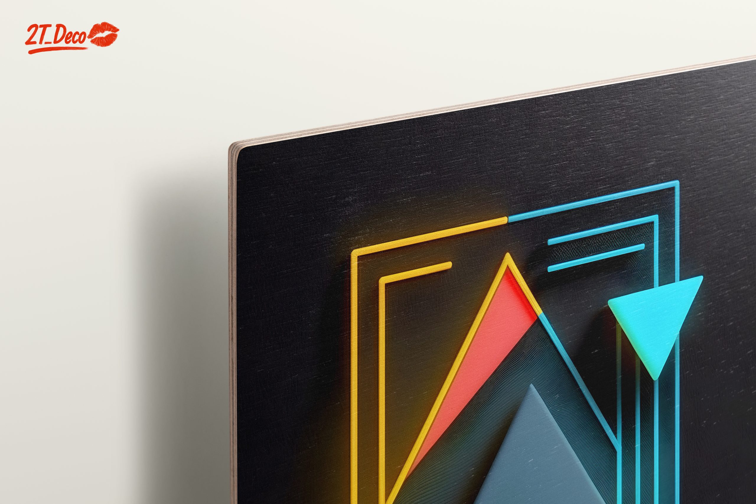 Geometric Neon Art for Modern Spaces - Image 15
