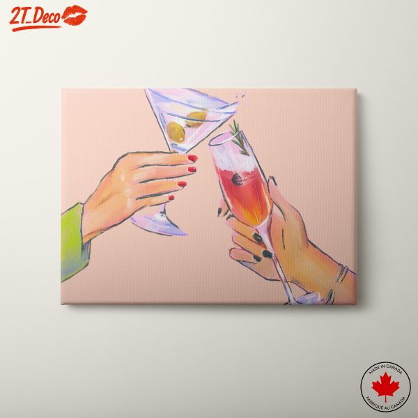 Cheers With Cocktails Artwork