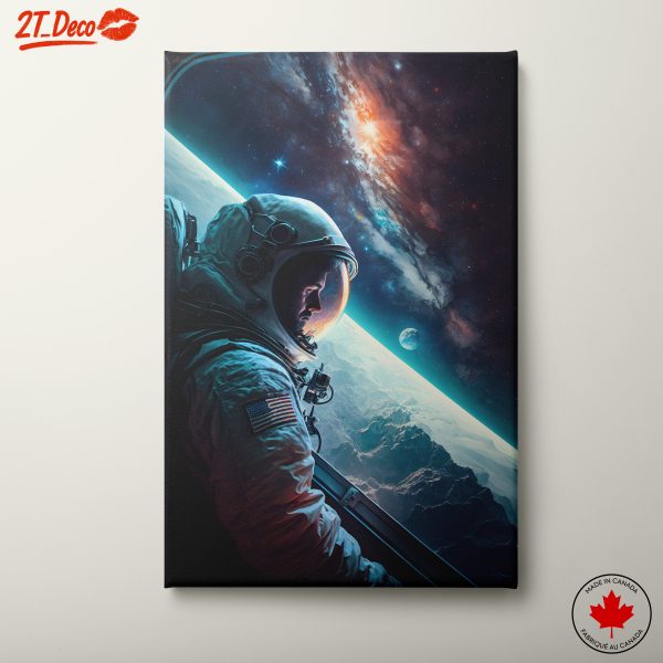 Cosmic Astronaut in Space