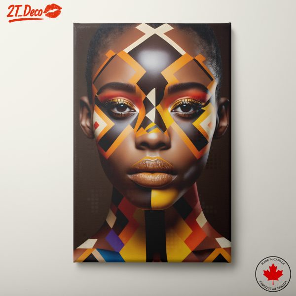 Striking Abstract Cultural Art Representation