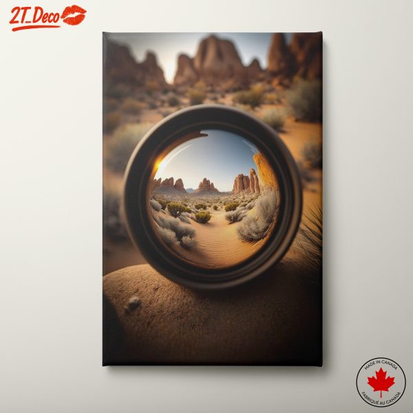Stunning Adventure Landscape Through Lens