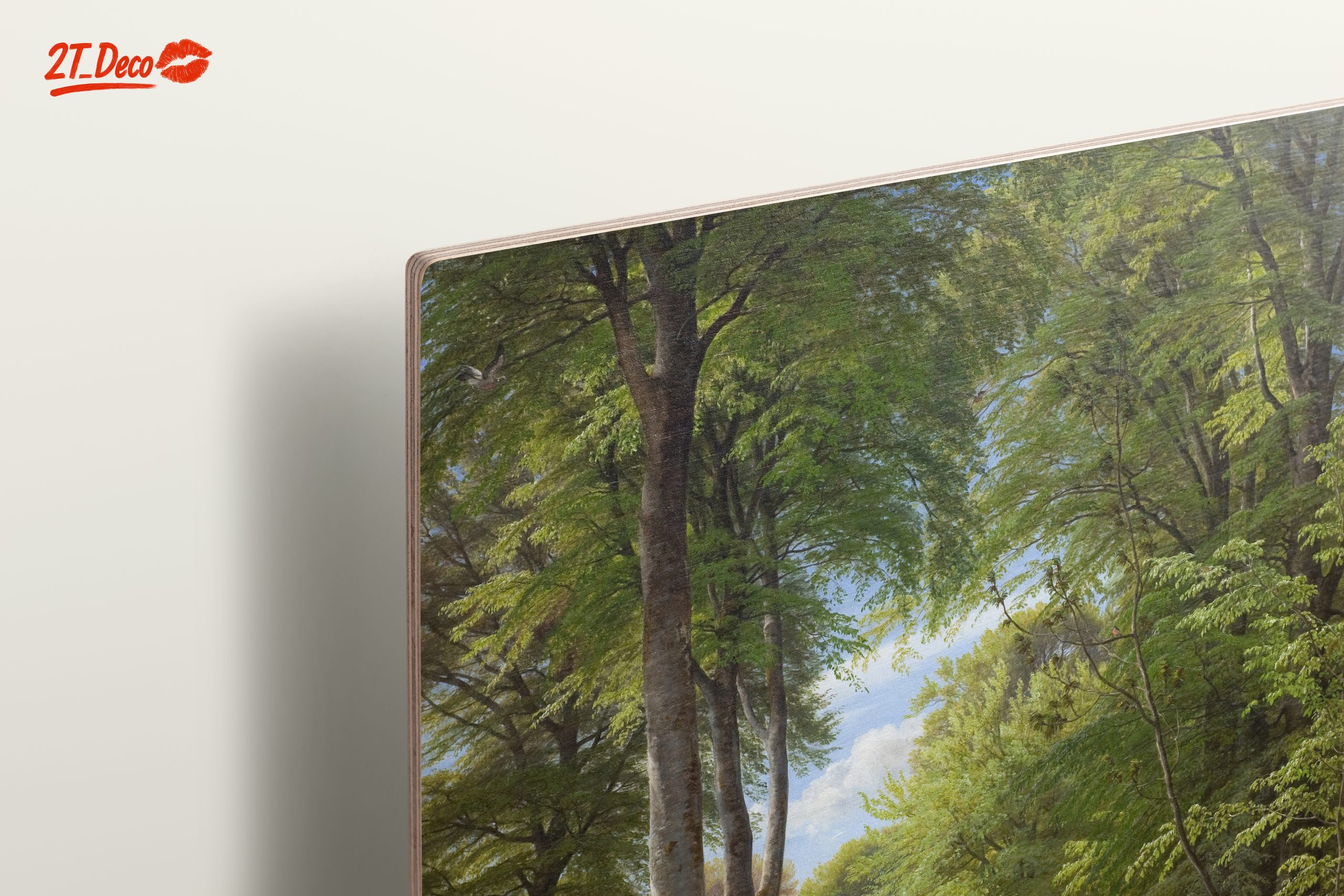 Charming Forest Scene with Children and Dog - Image 15