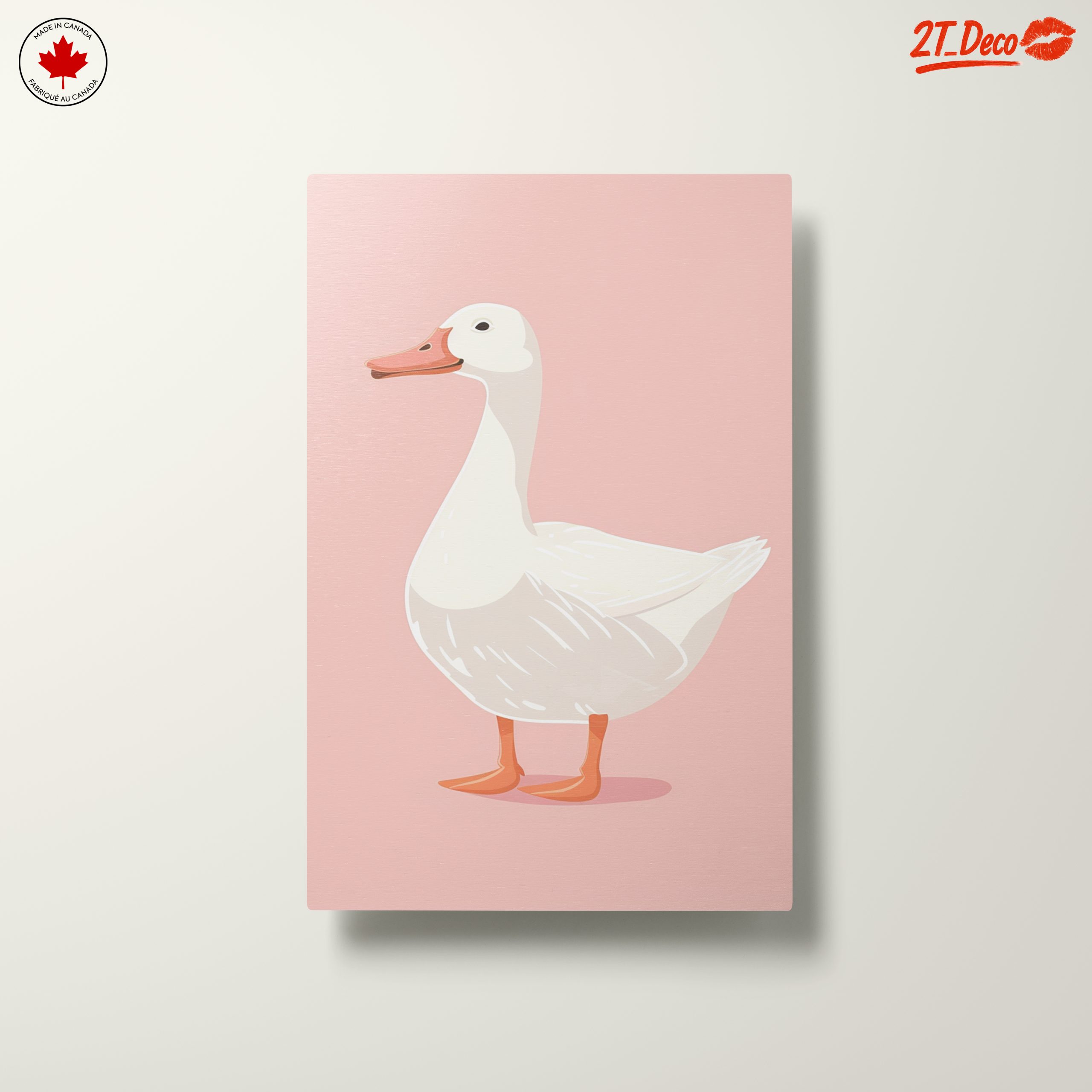 Cute Duck Illustration Art for Home - Image 10
