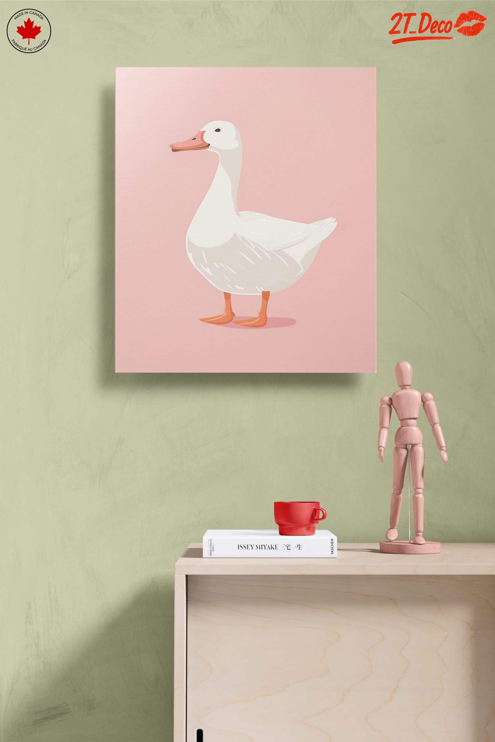 Cute Duck Illustration Art for Home - Image 14