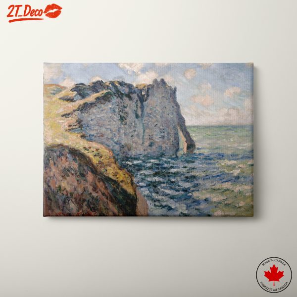 Abstract Coastal Landscape with Ocean