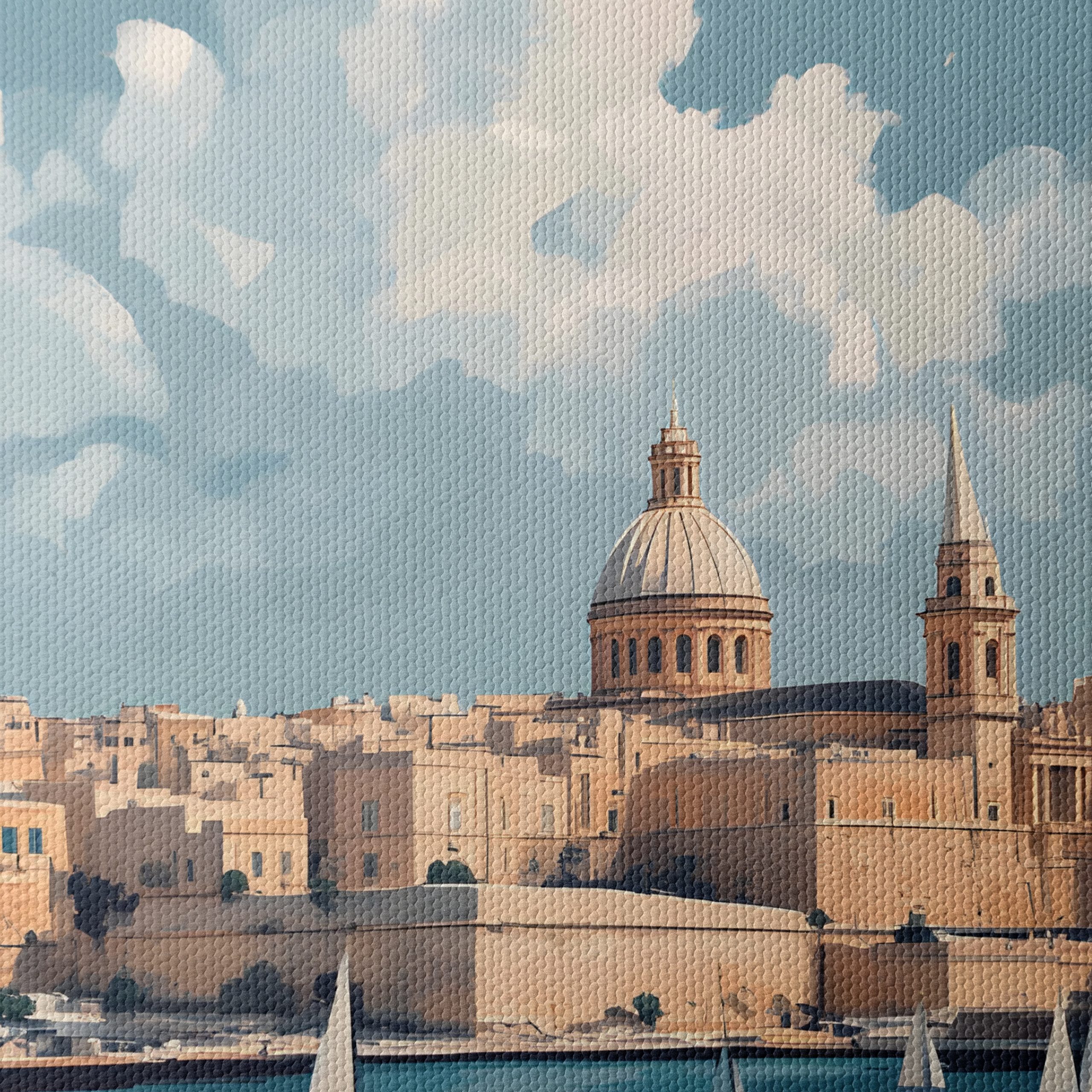 Stunning Valletta Skyline Art - Image 4