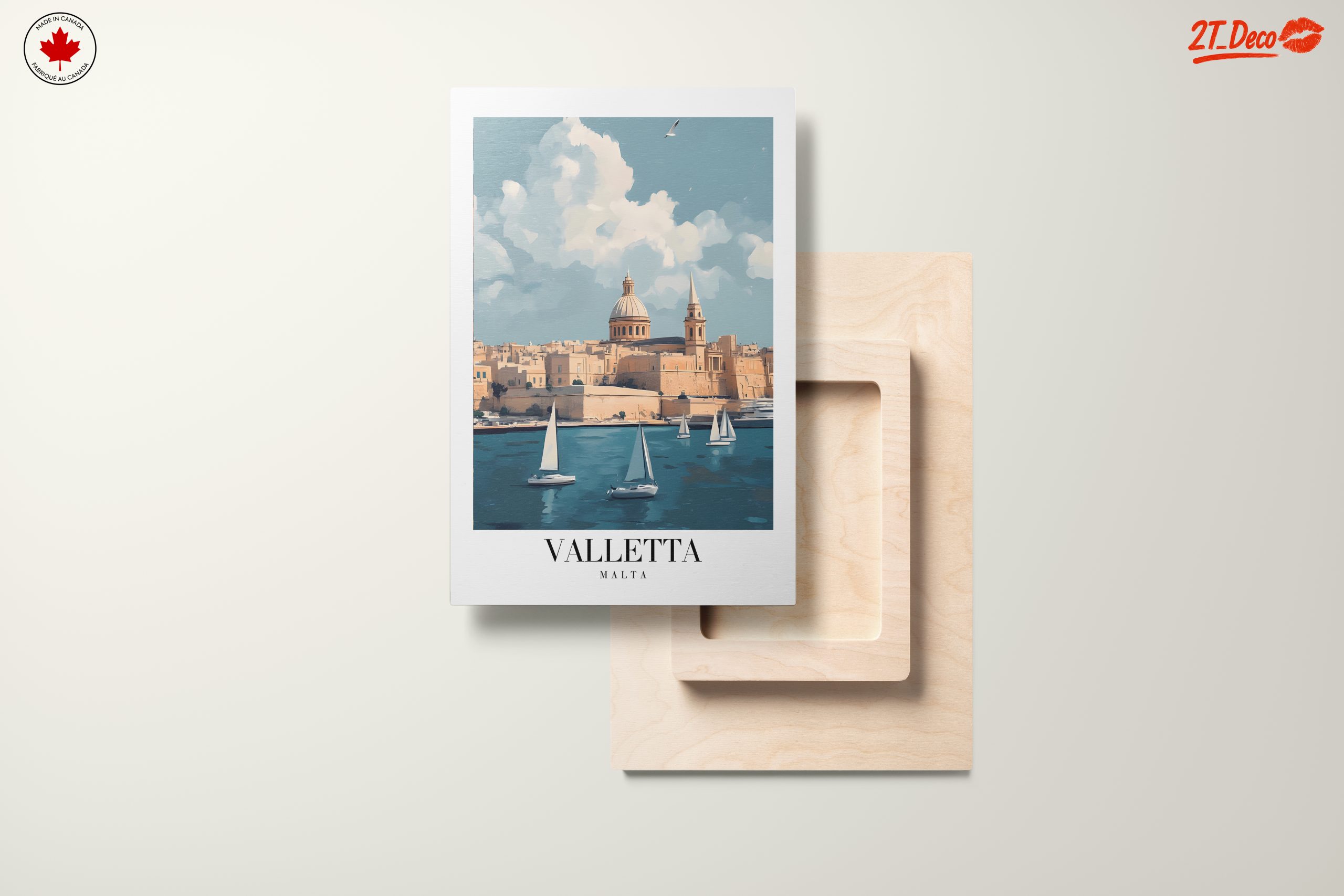 Stunning Valletta Skyline Art - Image 11