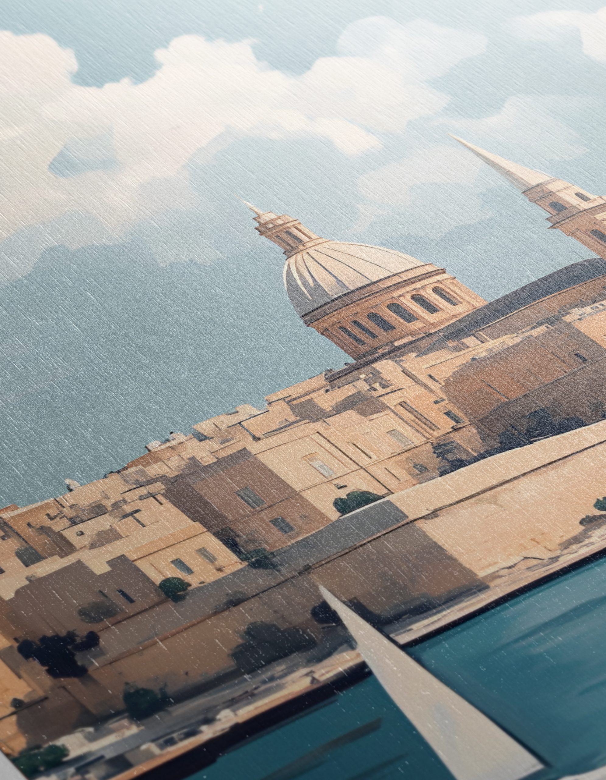 Stunning Valletta Skyline Art - Image 12