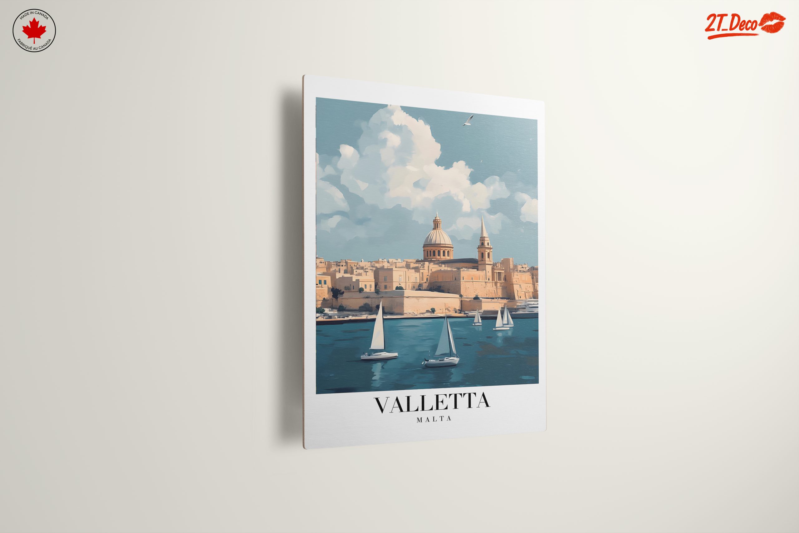 Stunning Valletta Skyline Art - Image 13