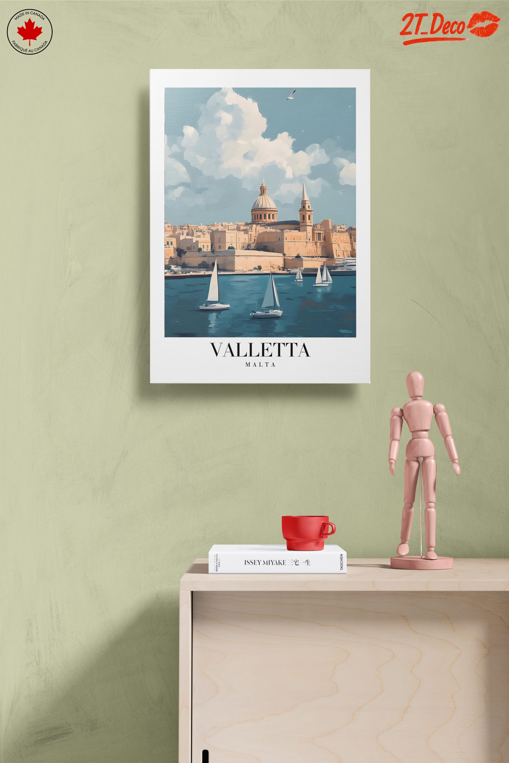 Stunning Valletta Skyline Art - Image 14