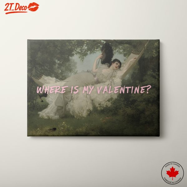 Where Is My Valentine? Romantic Artwork