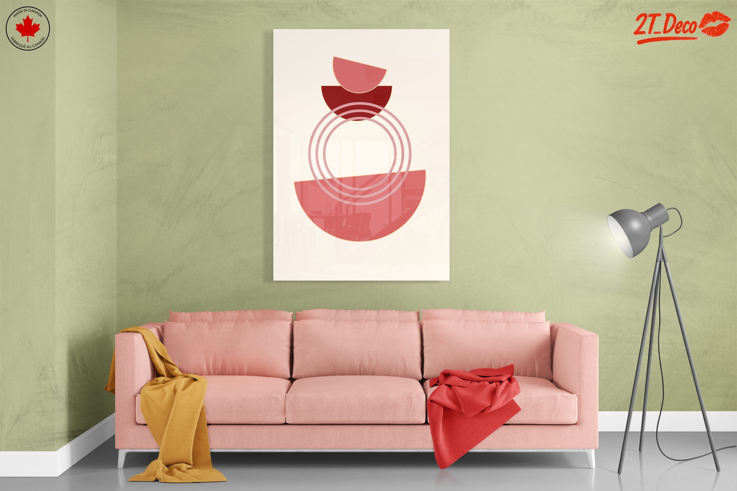 Modern Geometric Abstract Art 4 - Image 7