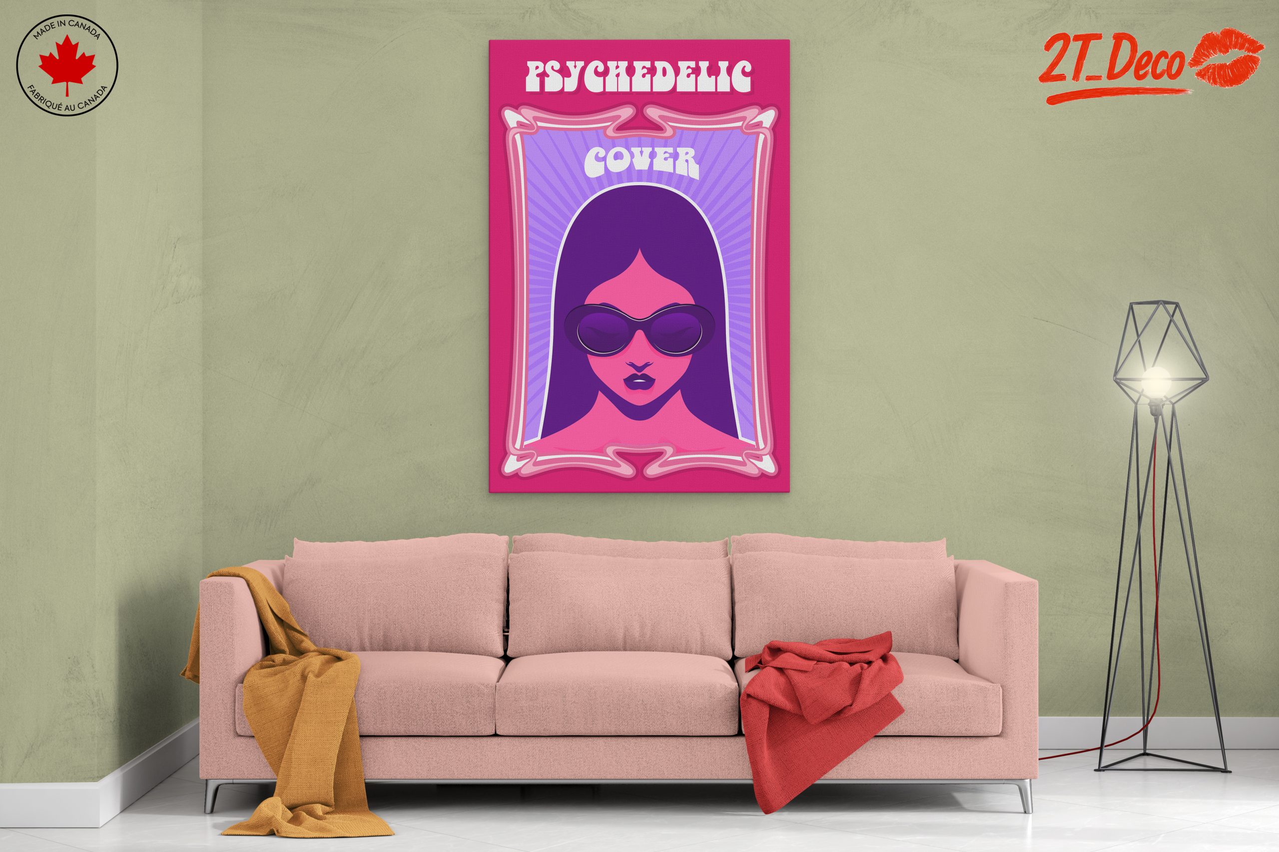 Psychedelic Cover Artwork with Bold Colors - Image 2