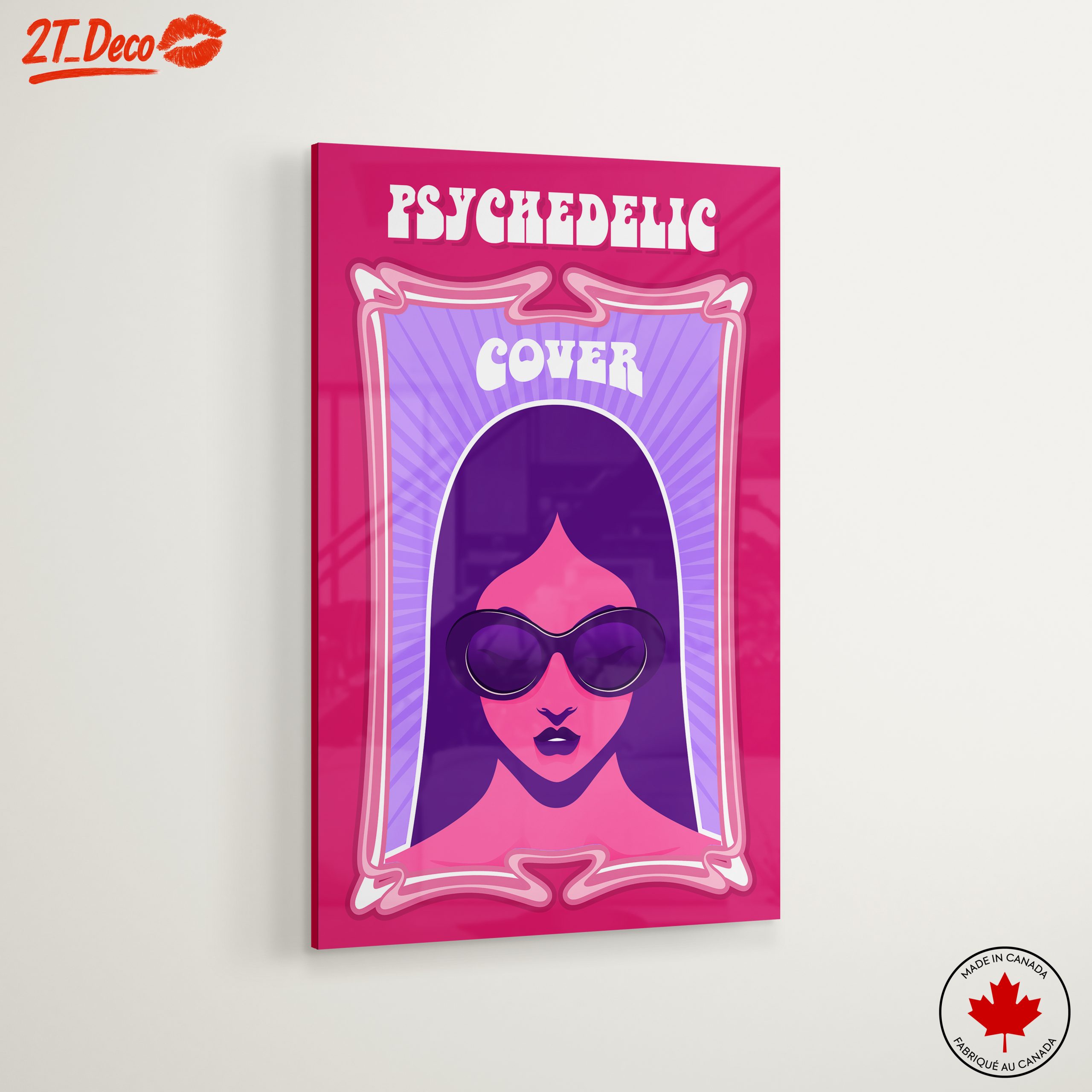 Psychedelic Cover Artwork with Bold Colors - Image 6