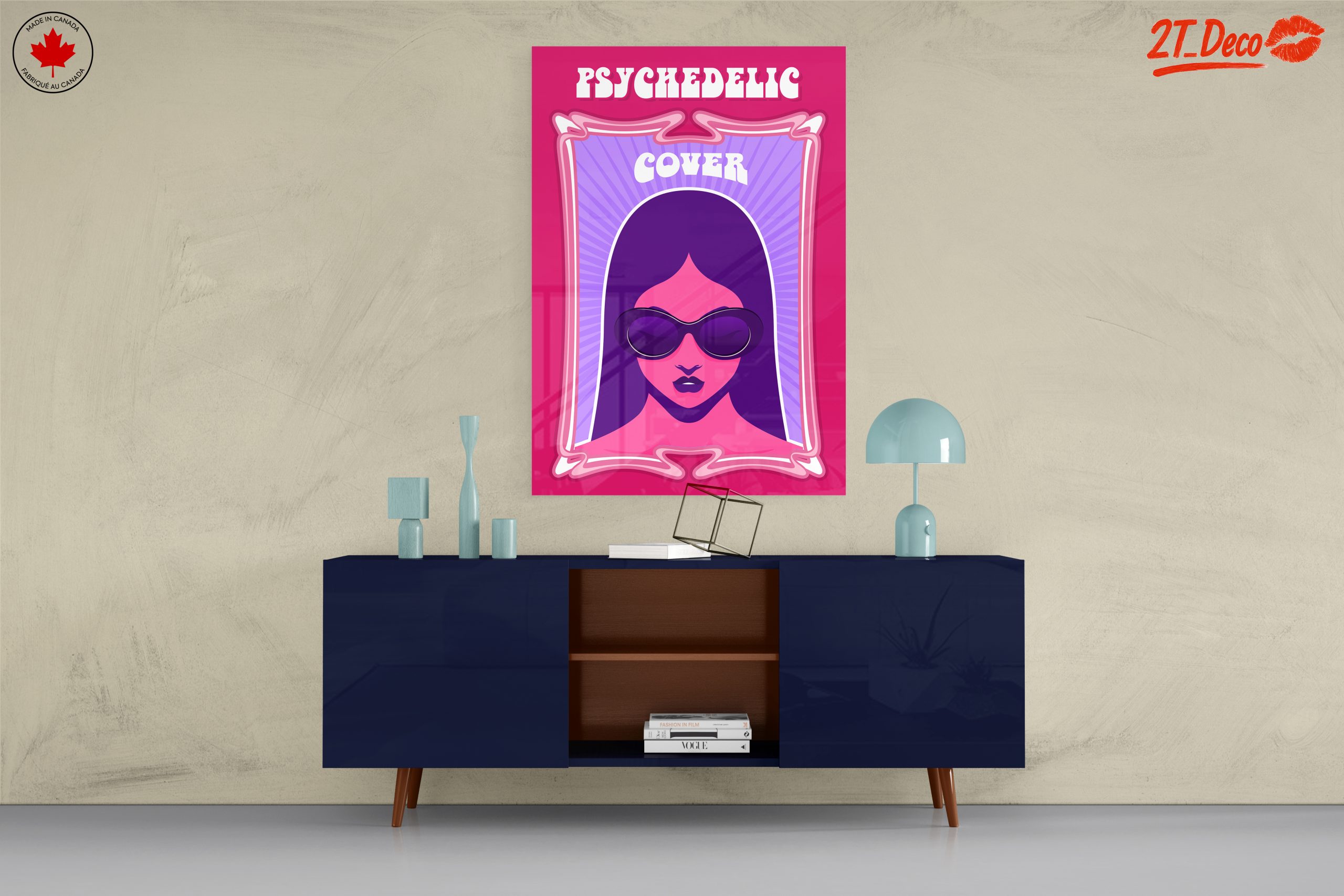Psychedelic Cover Artwork with Bold Colors - Image 8