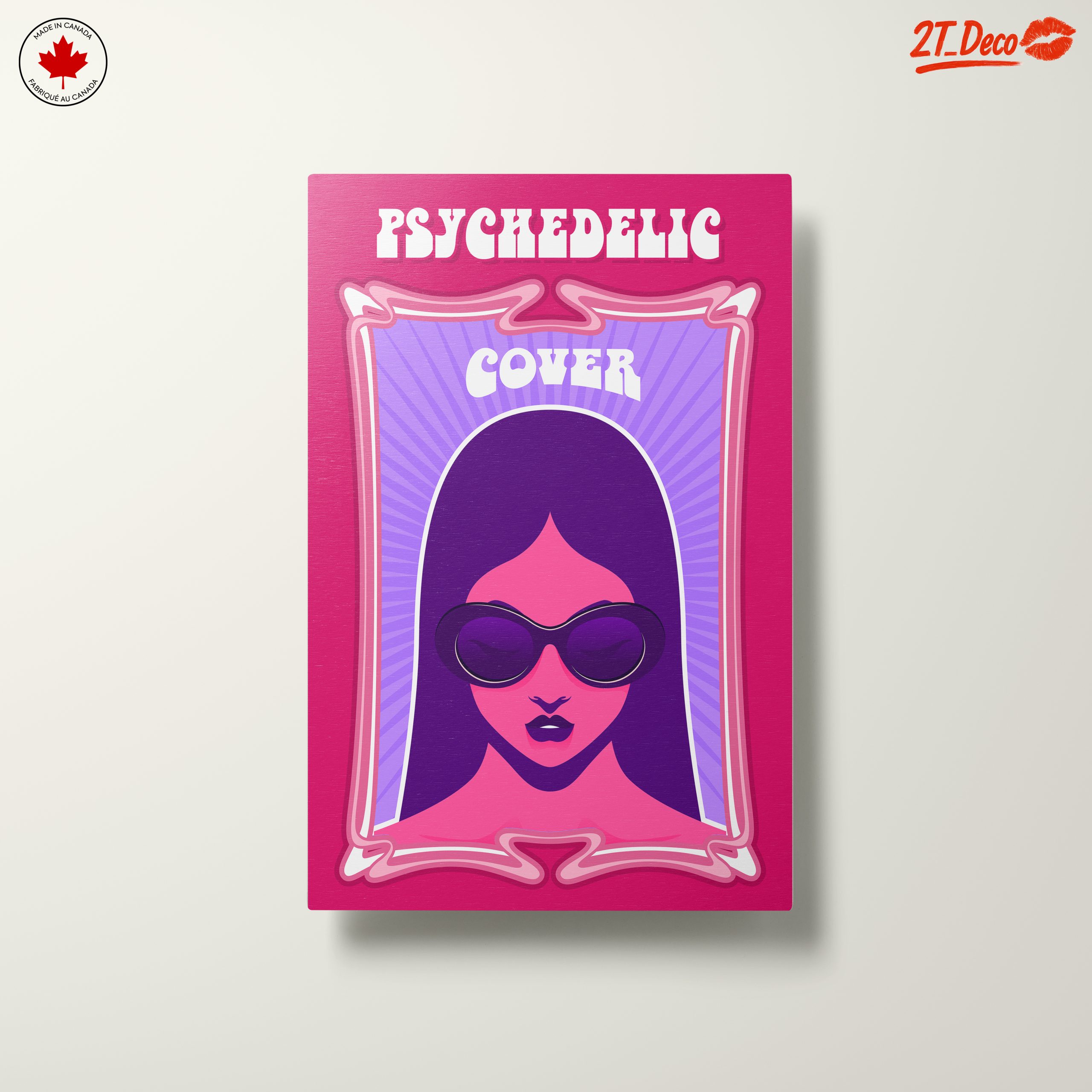 Psychedelic Cover Artwork with Bold Colors - Image 10
