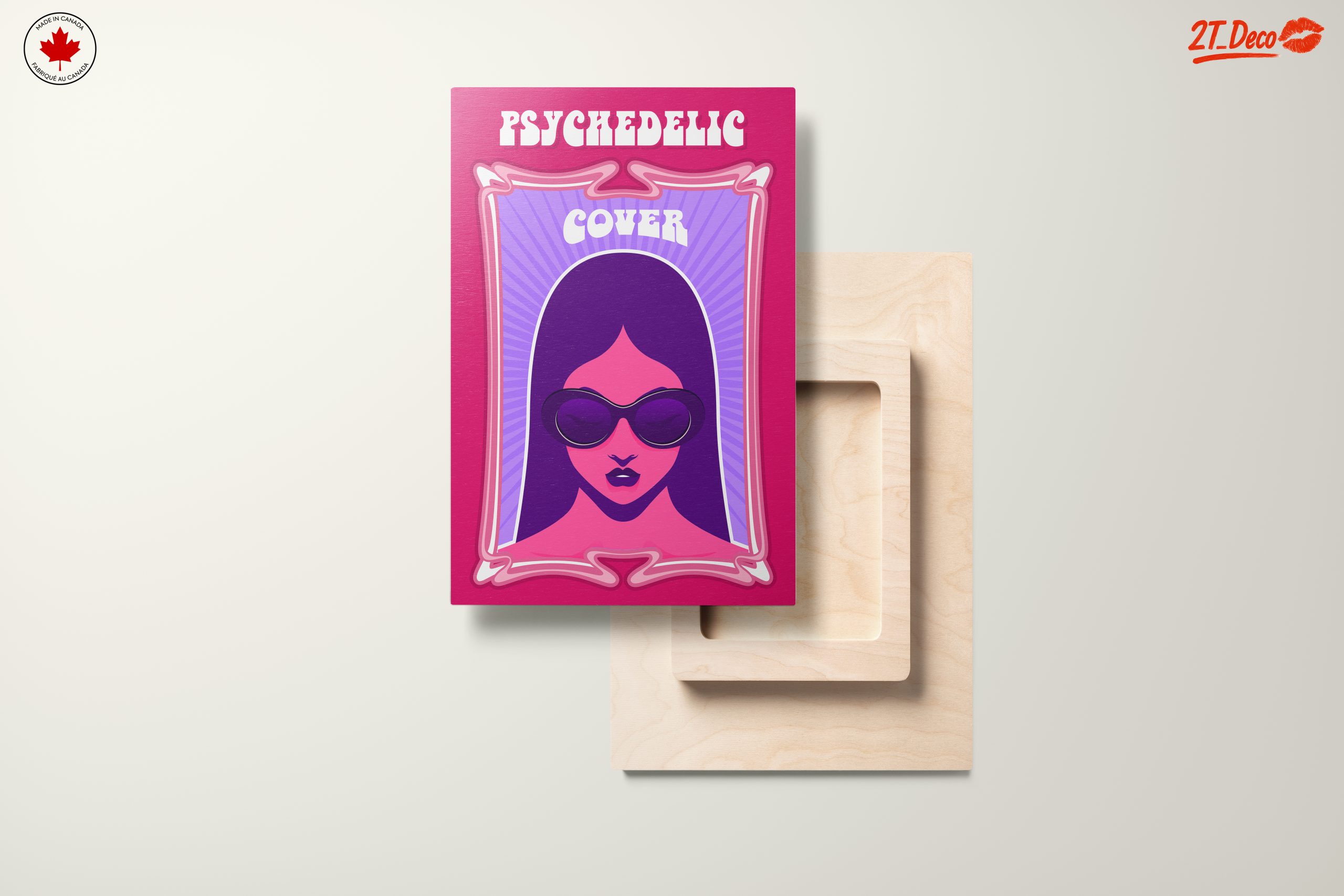 Psychedelic Cover Artwork with Bold Colors - Image 11