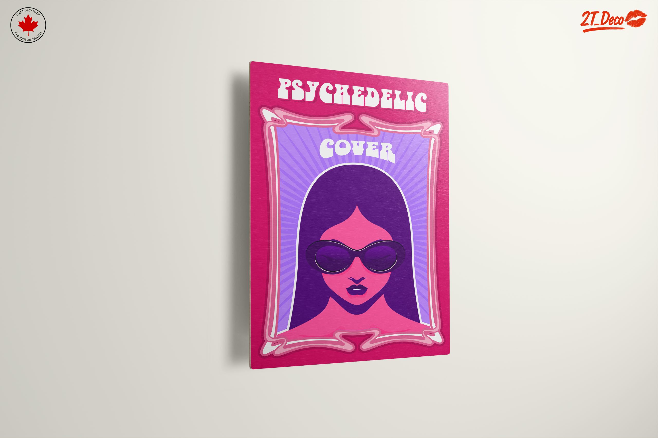 Psychedelic Cover Artwork with Bold Colors - Image 13