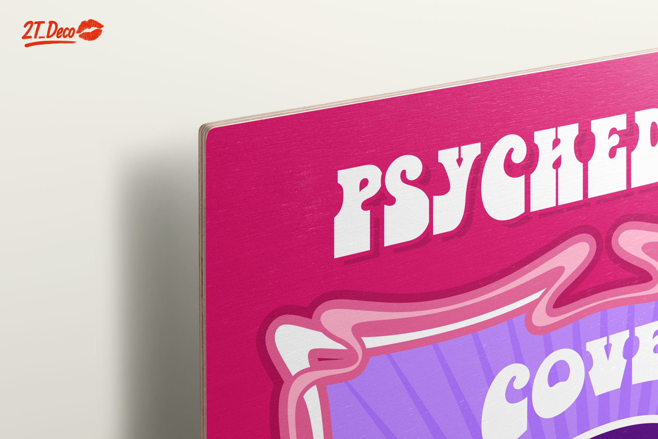 Psychedelic Cover Artwork with Bold Colors - Image 15