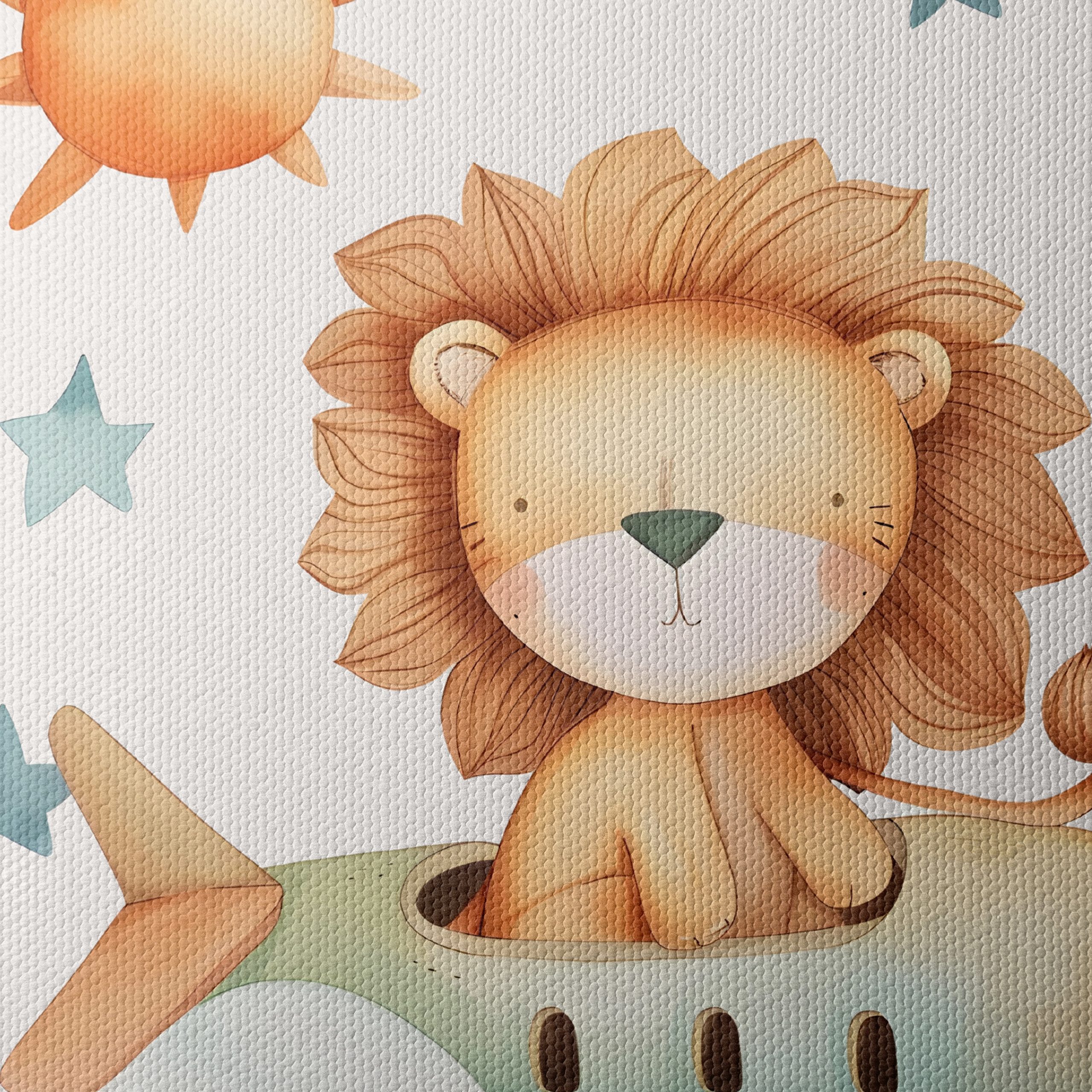 Playful Lion in an Airplane - Image 4