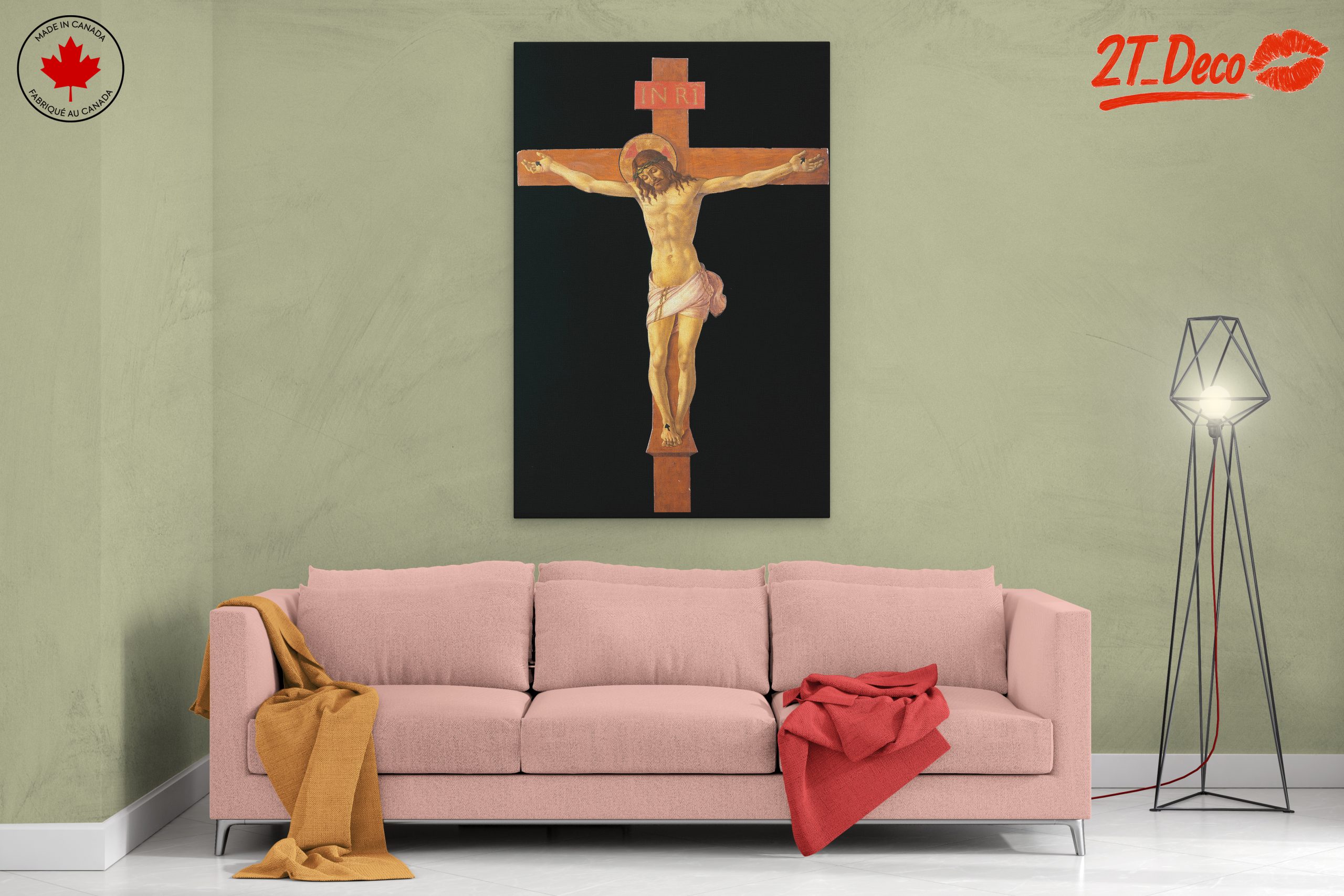 Crucifixion of Jesus Religious Artwork - Image 2