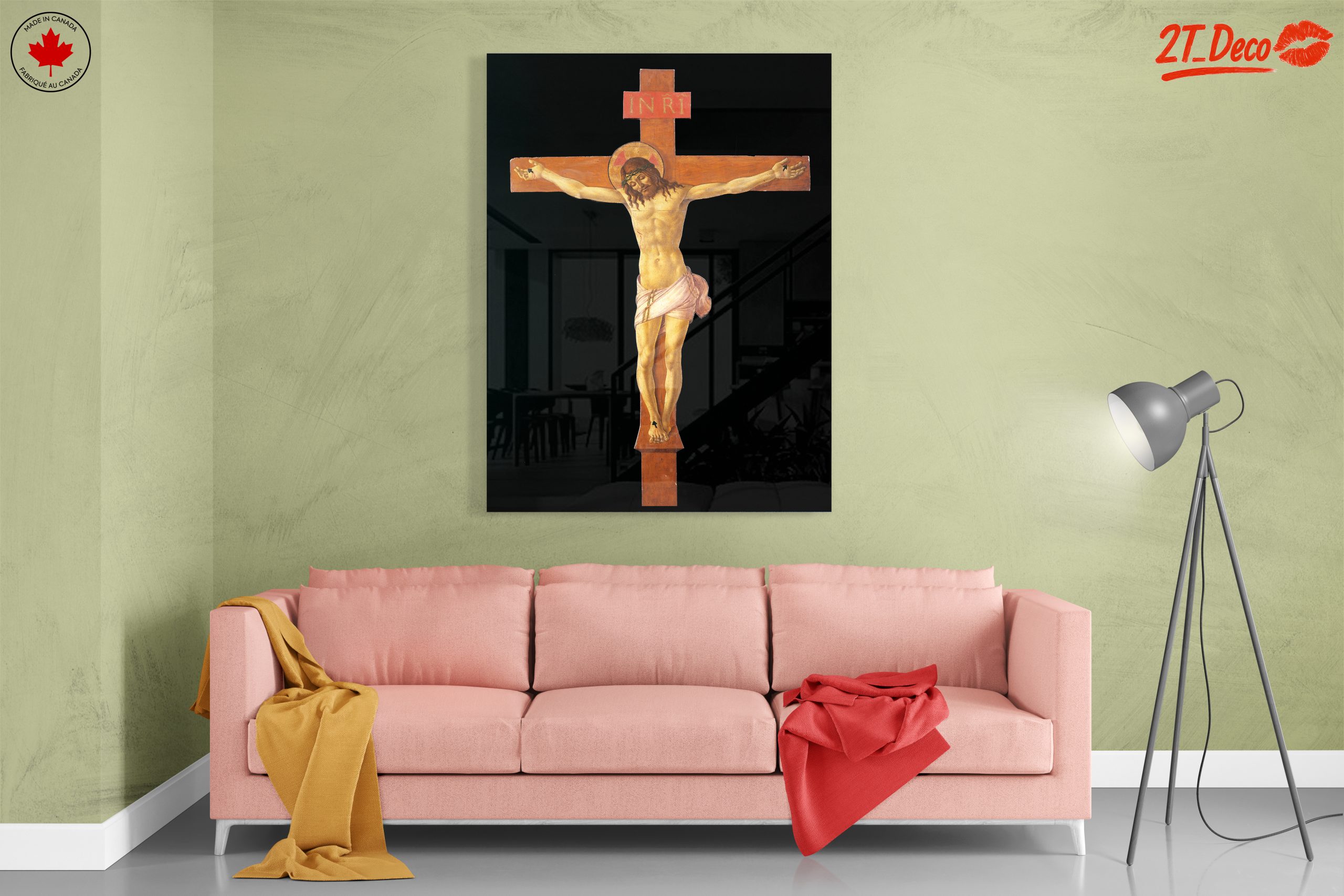 Crucifixion of Jesus Religious Artwork - Image 7