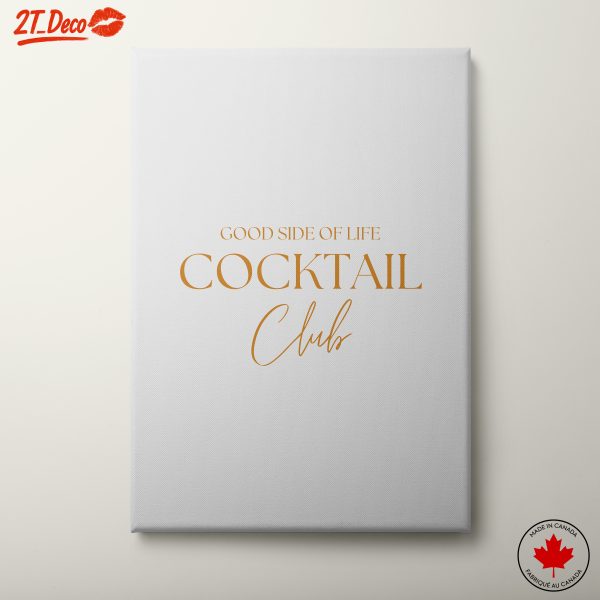 Cocktail Bar Art Decor for Home
