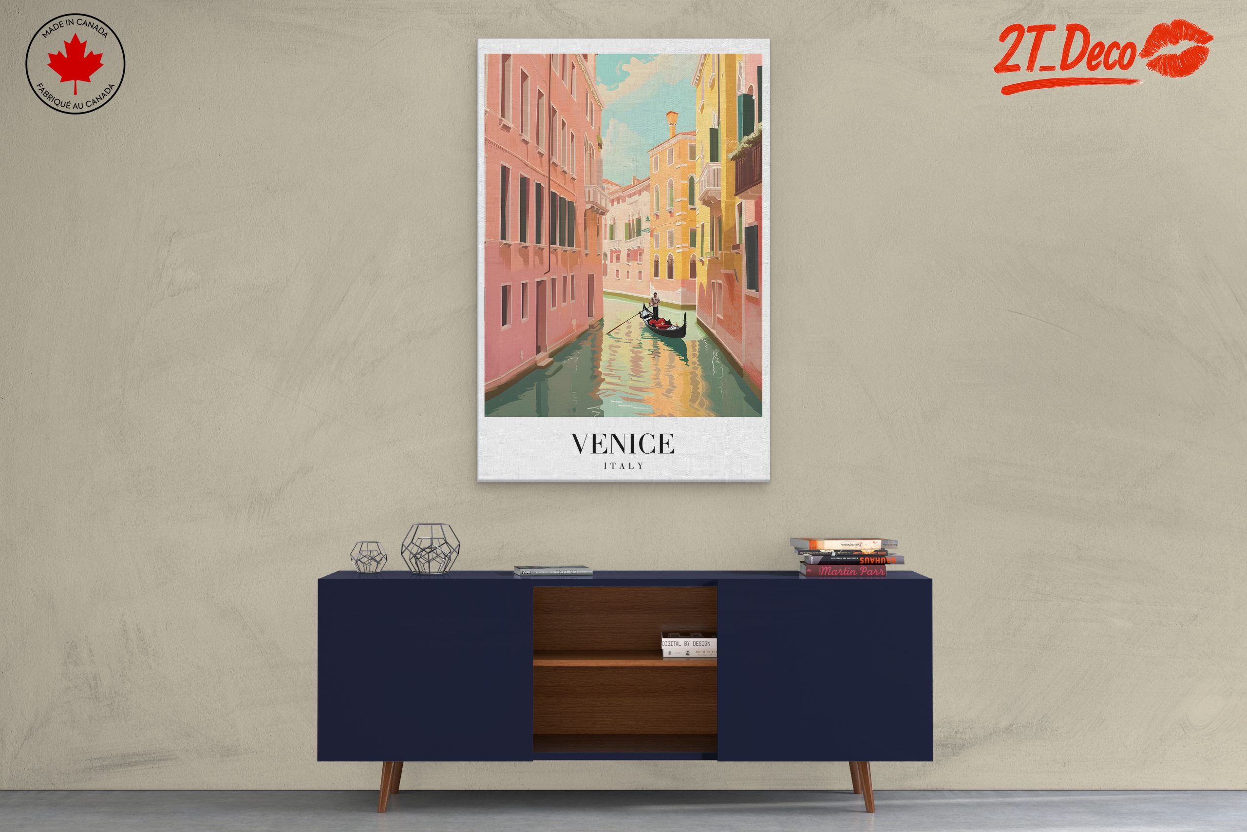 Scenic Venice Urban Landscape Artwork - Image 3