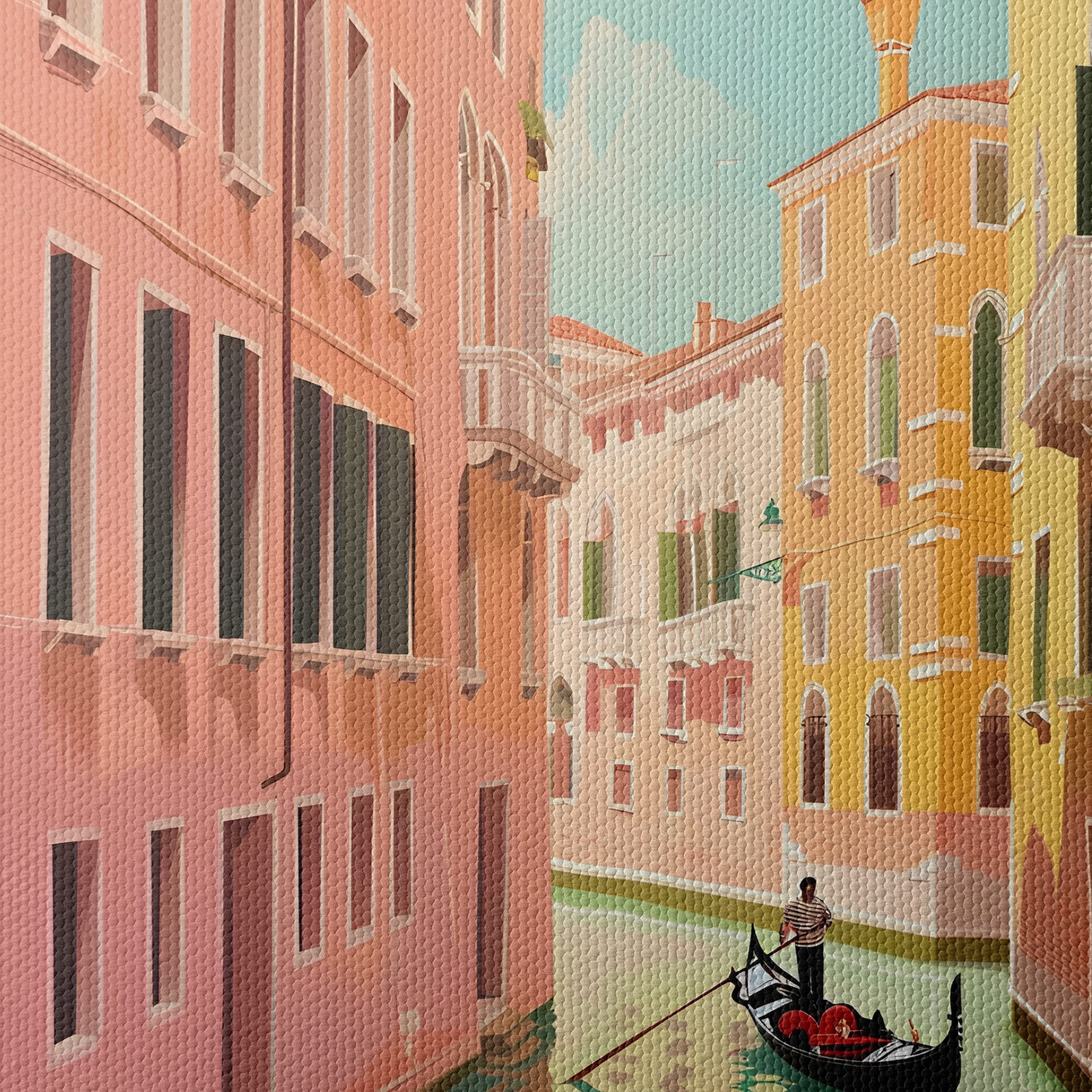 Scenic Venice Urban Landscape Artwork - Image 4