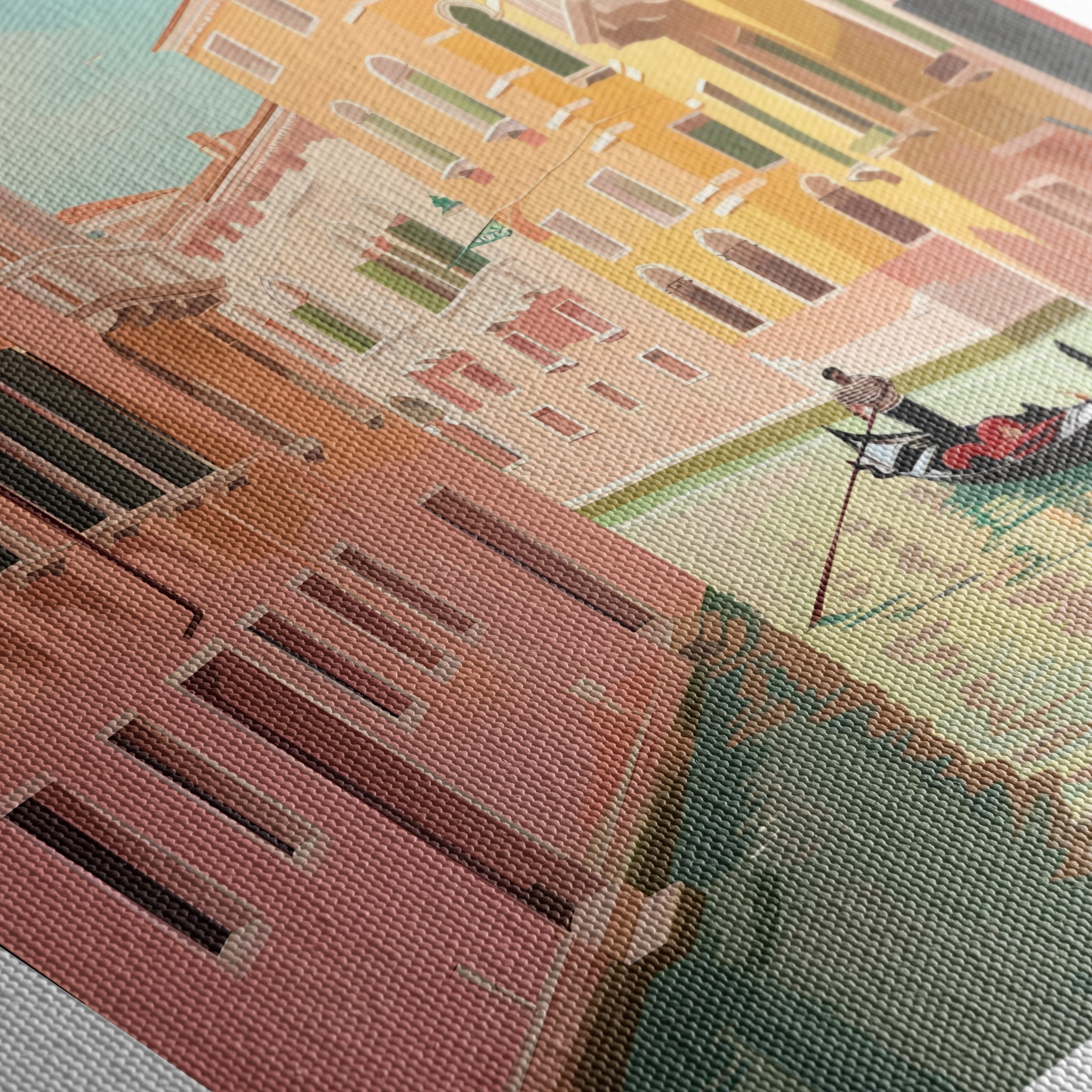 Scenic Venice Urban Landscape Artwork - Image 5