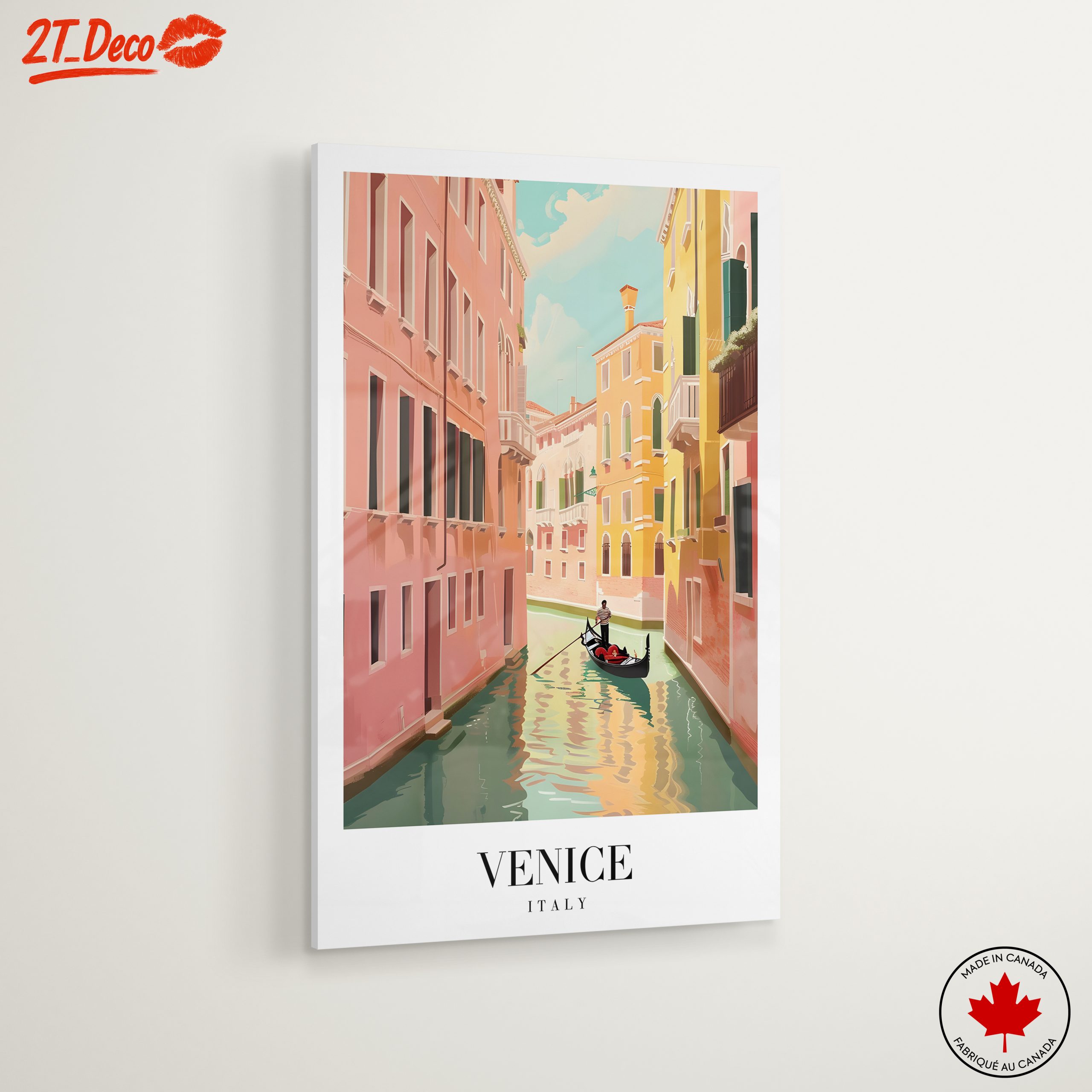 Scenic Venice Urban Landscape Artwork - Image 6