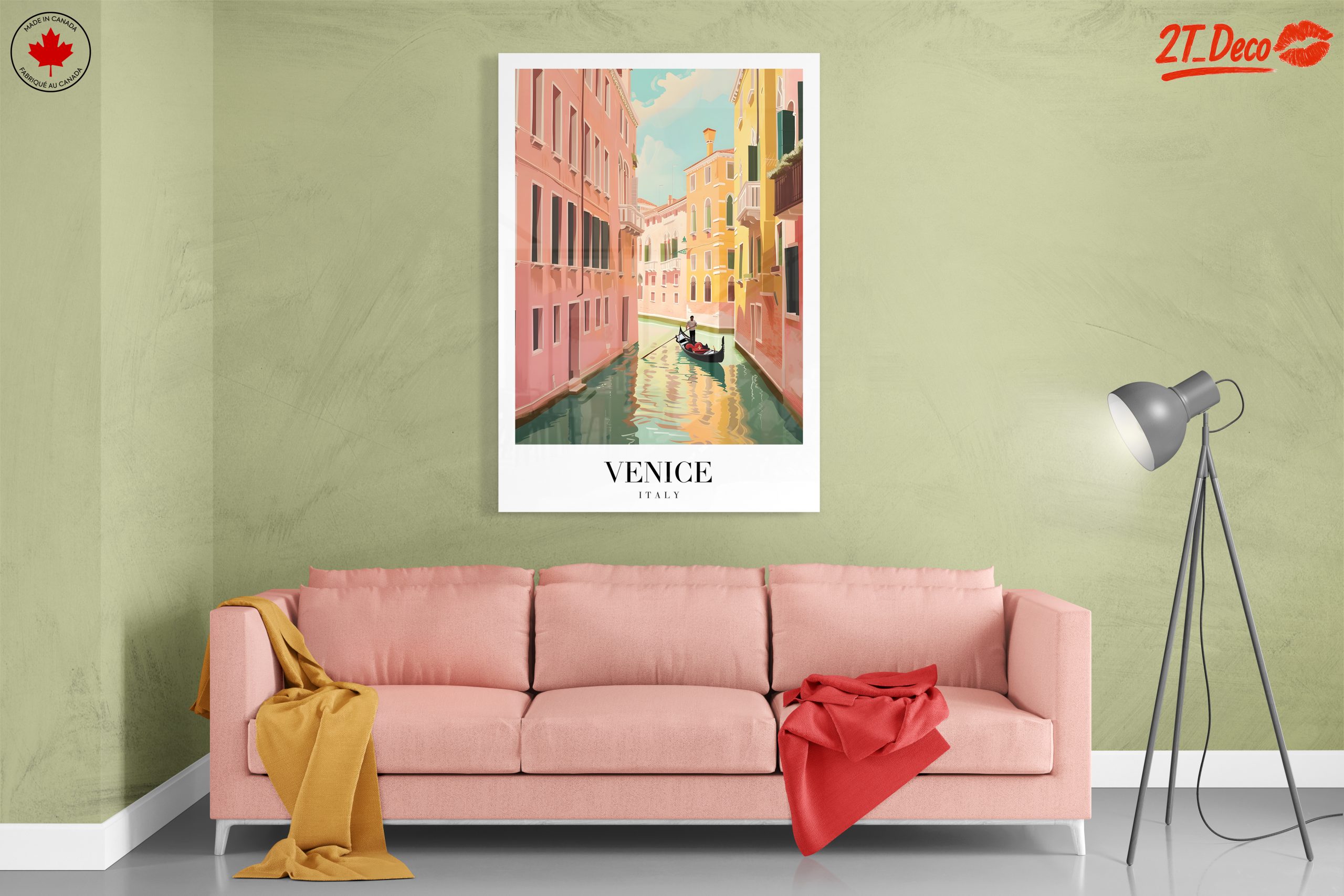 Scenic Venice Urban Landscape Artwork - Image 7
