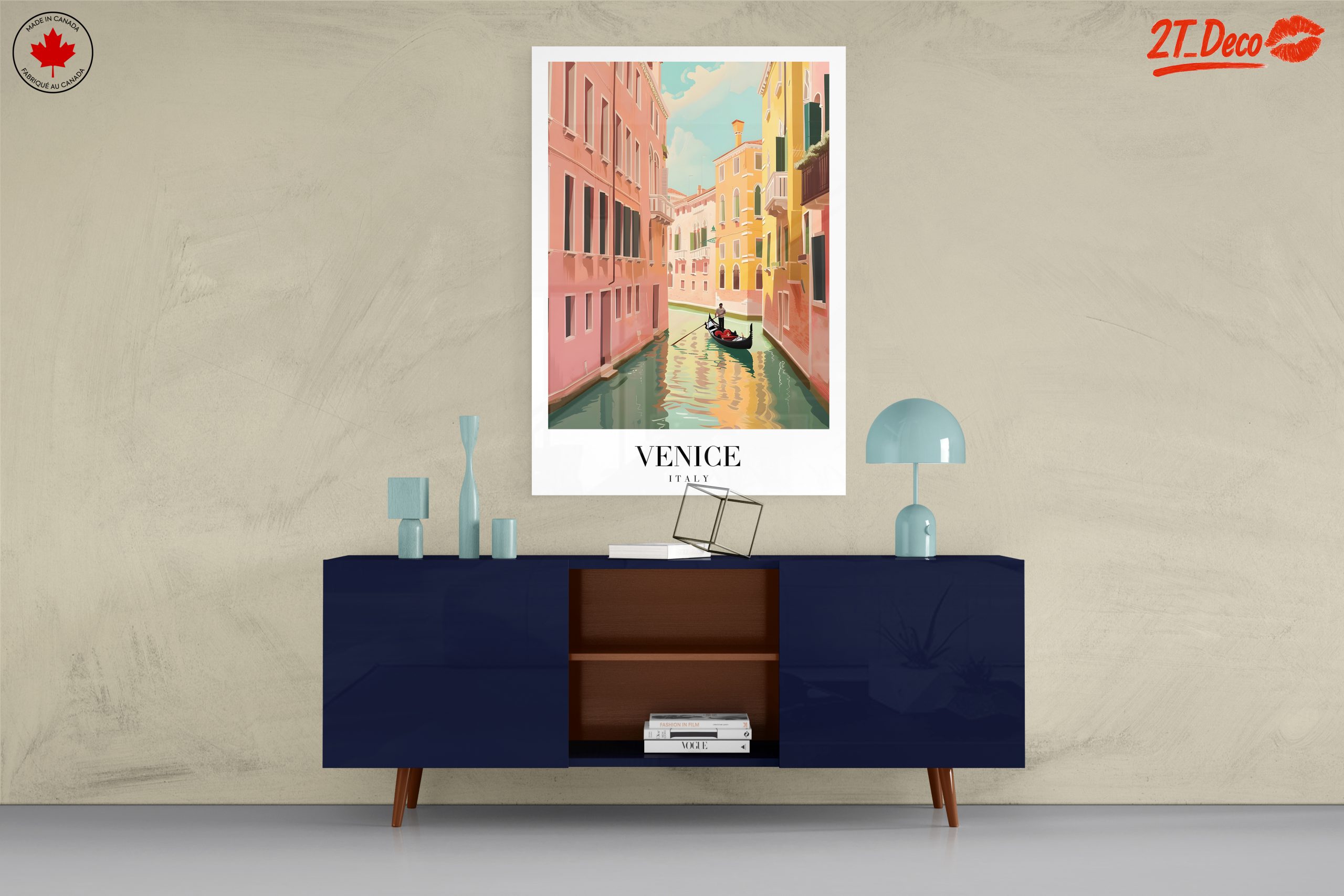 Scenic Venice Urban Landscape Artwork - Image 8