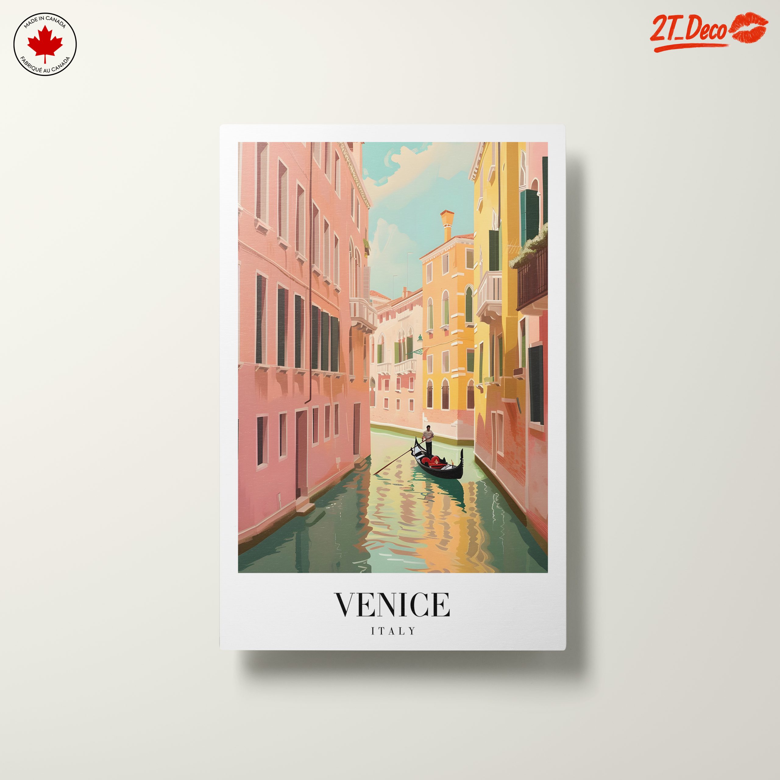 Scenic Venice Urban Landscape Artwork - Image 10