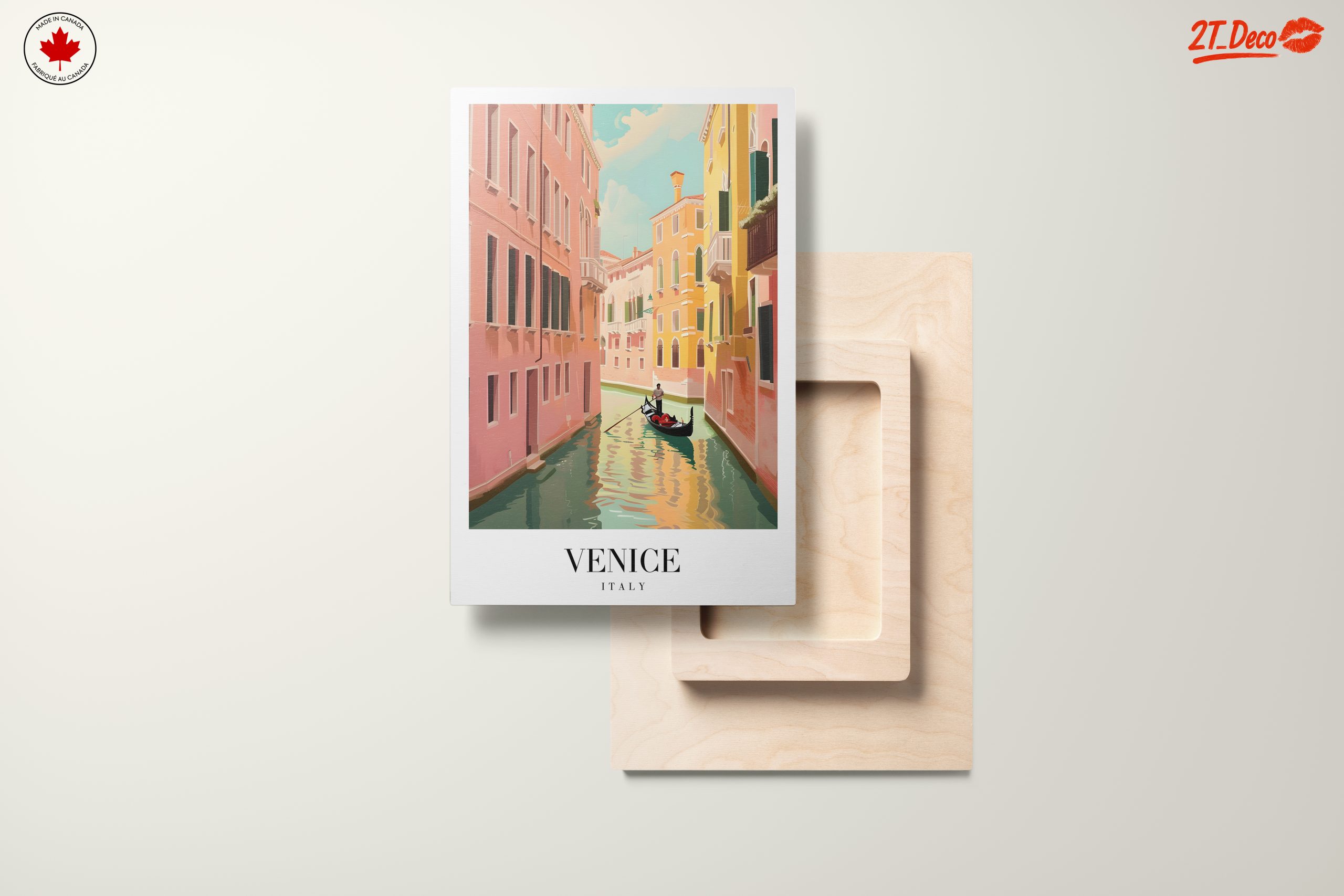 Scenic Venice Urban Landscape Artwork - Image 11