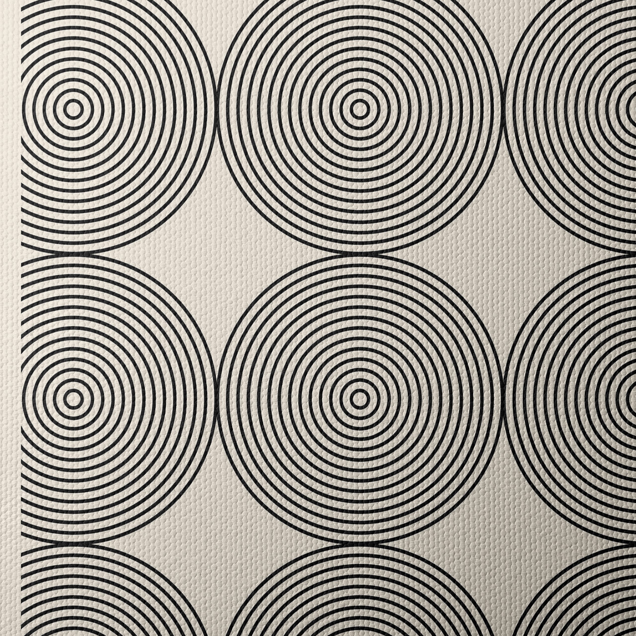 Bauhaus Circle Pattern Art - Image 4
