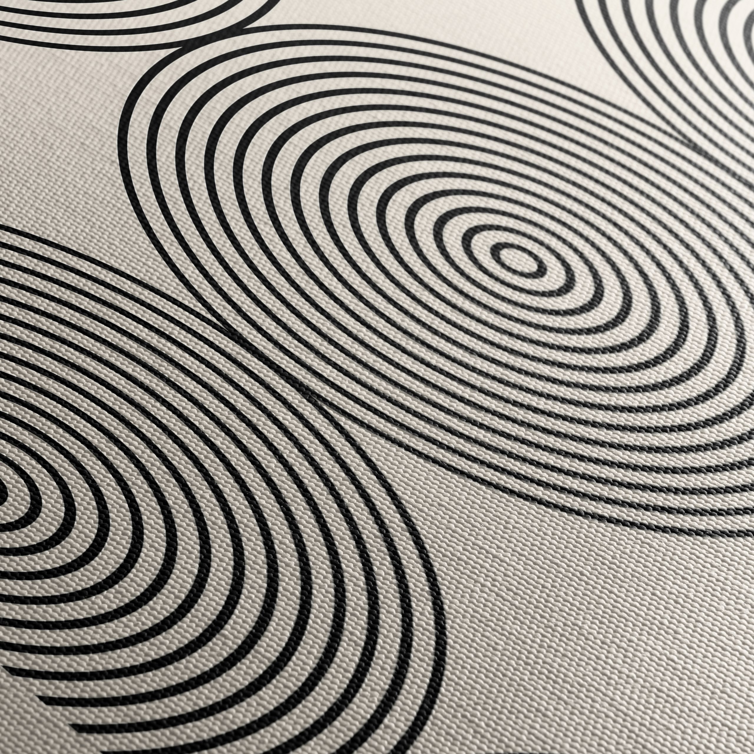 Bauhaus Circle Pattern Art - Image 5