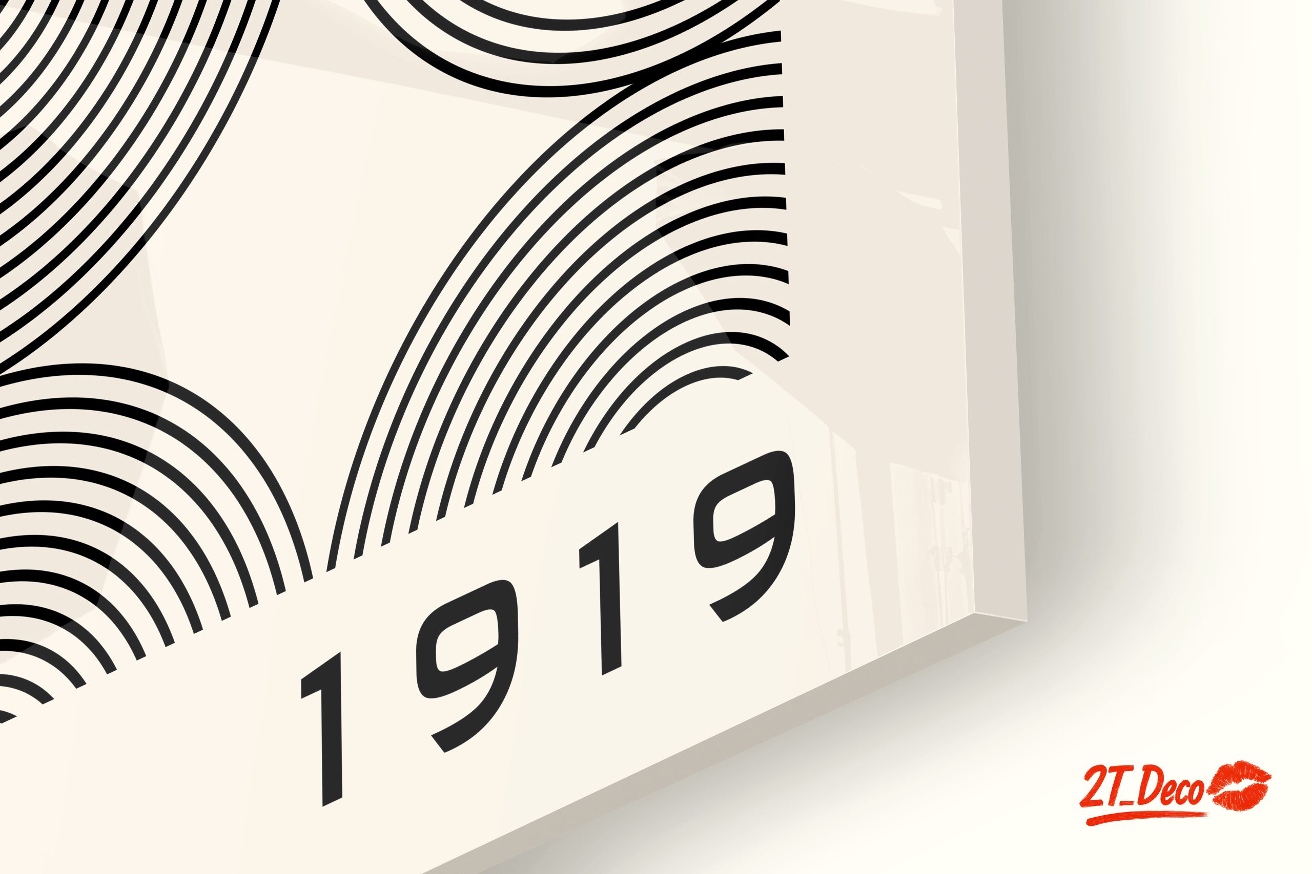 Bauhaus Circle Pattern Art - Image 9