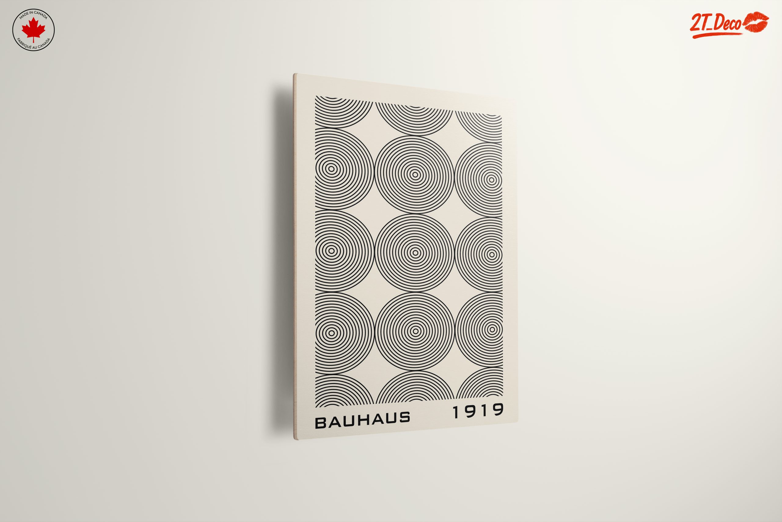 Bauhaus Circle Pattern Art - Image 13