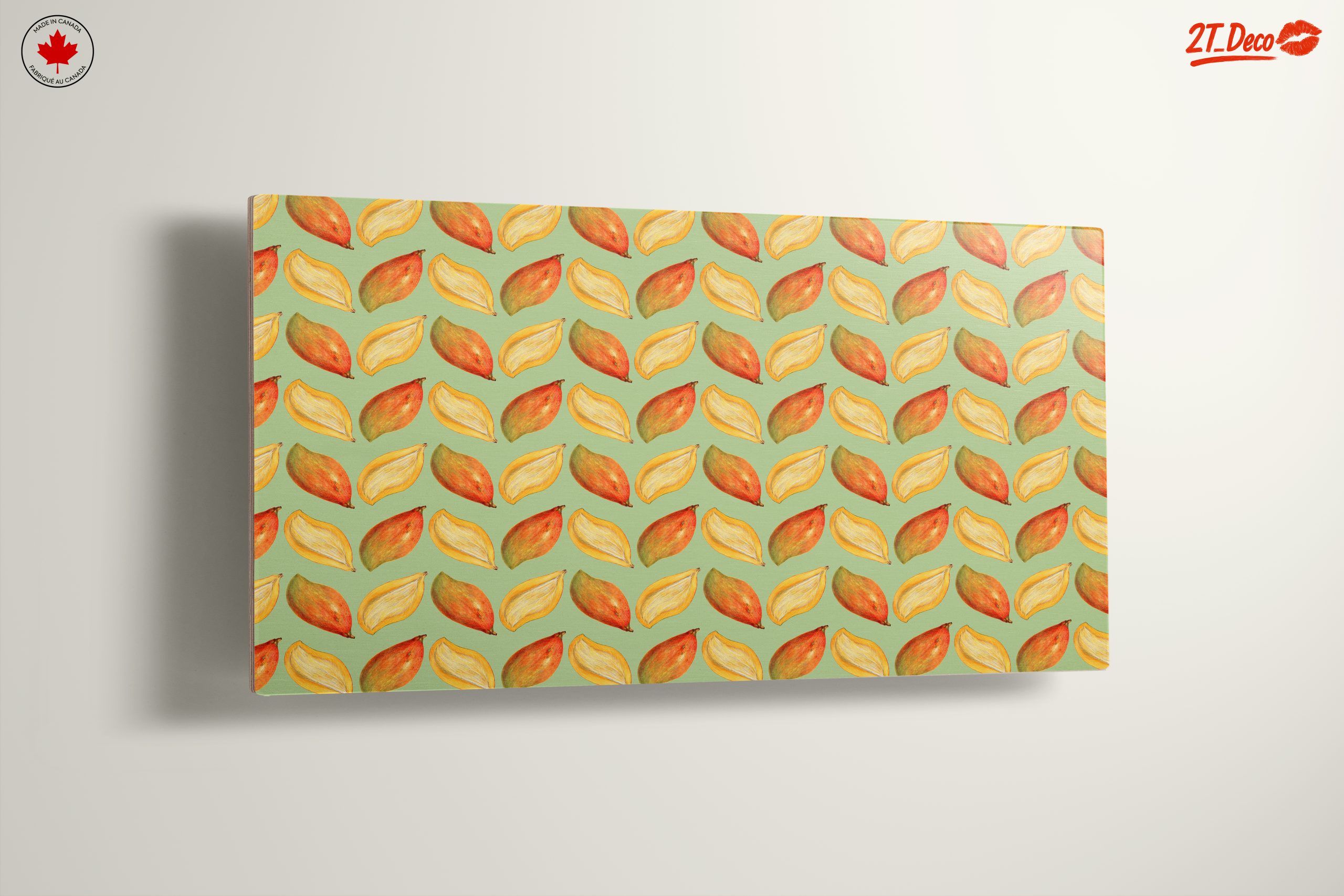 Colorful Botanical Leaf Pattern Art - Image 13