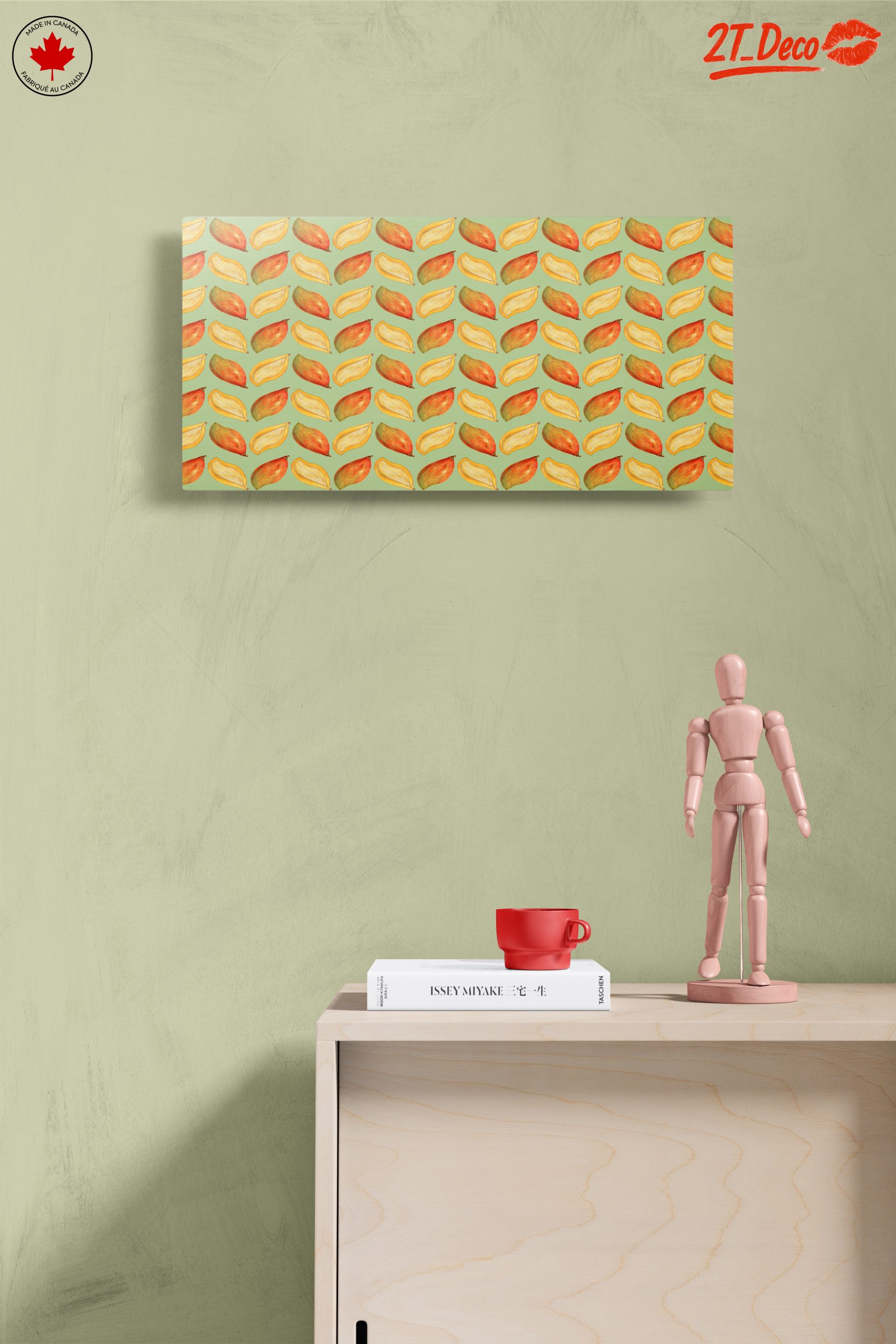 Colorful Botanical Leaf Pattern Art - Image 14