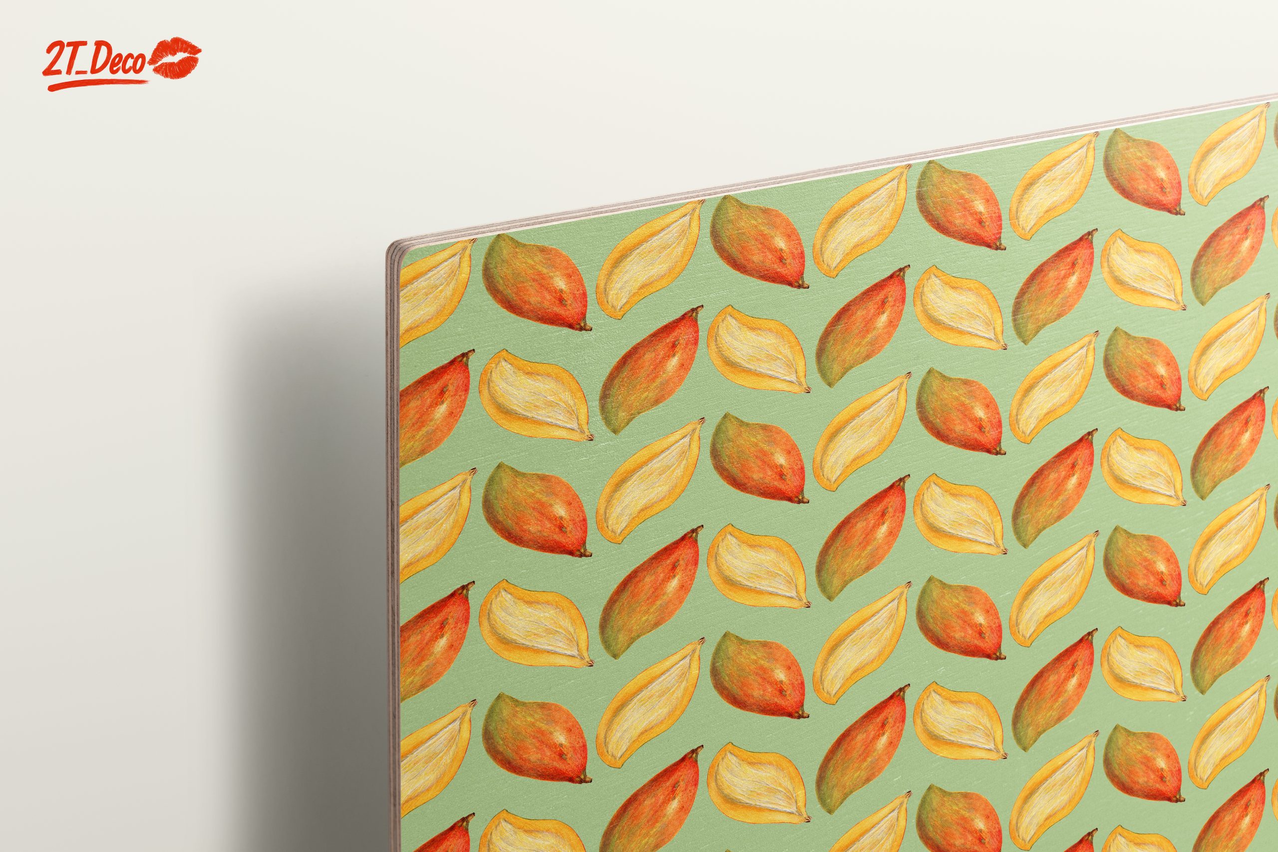 Colorful Botanical Leaf Pattern Art - Image 15