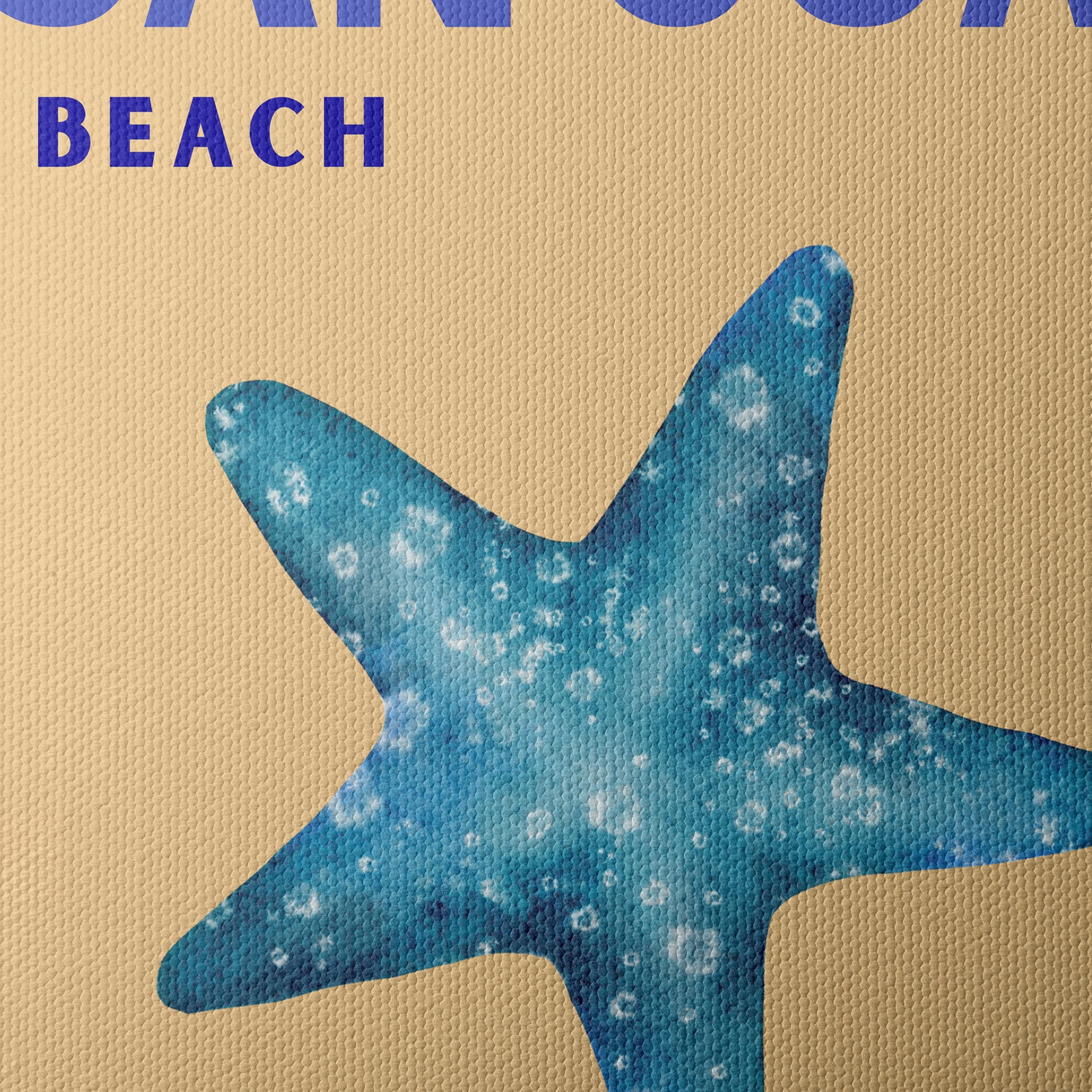 San Juan Beach Starfish Art - Image 4