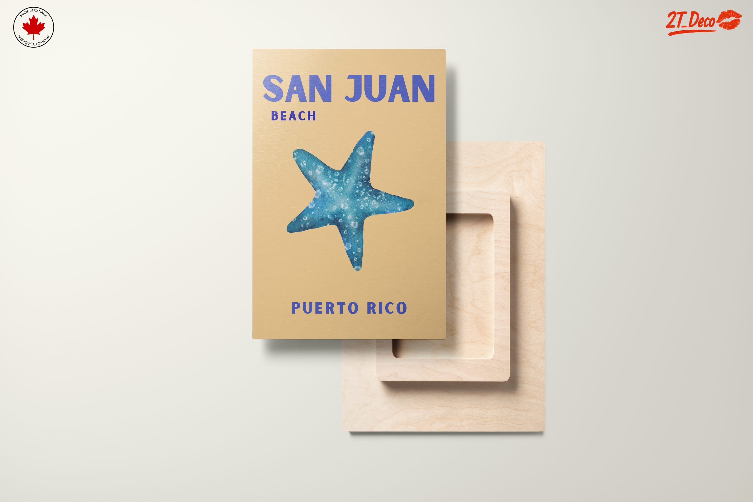 San Juan Beach Starfish Art - Image 11