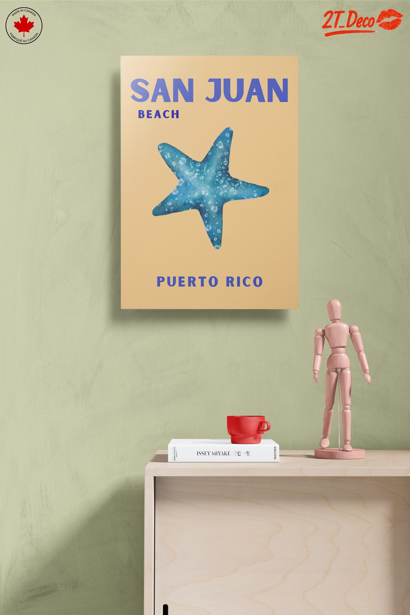 San Juan Beach Starfish Art - Image 14
