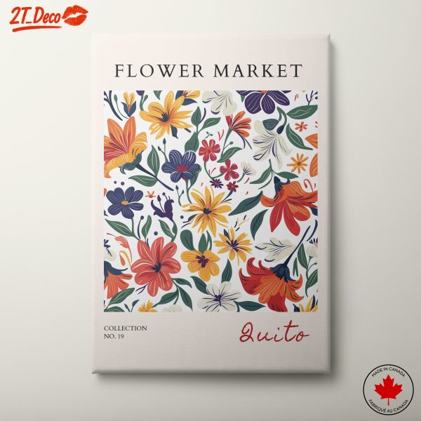 Colorful Floral Arrangement Poster