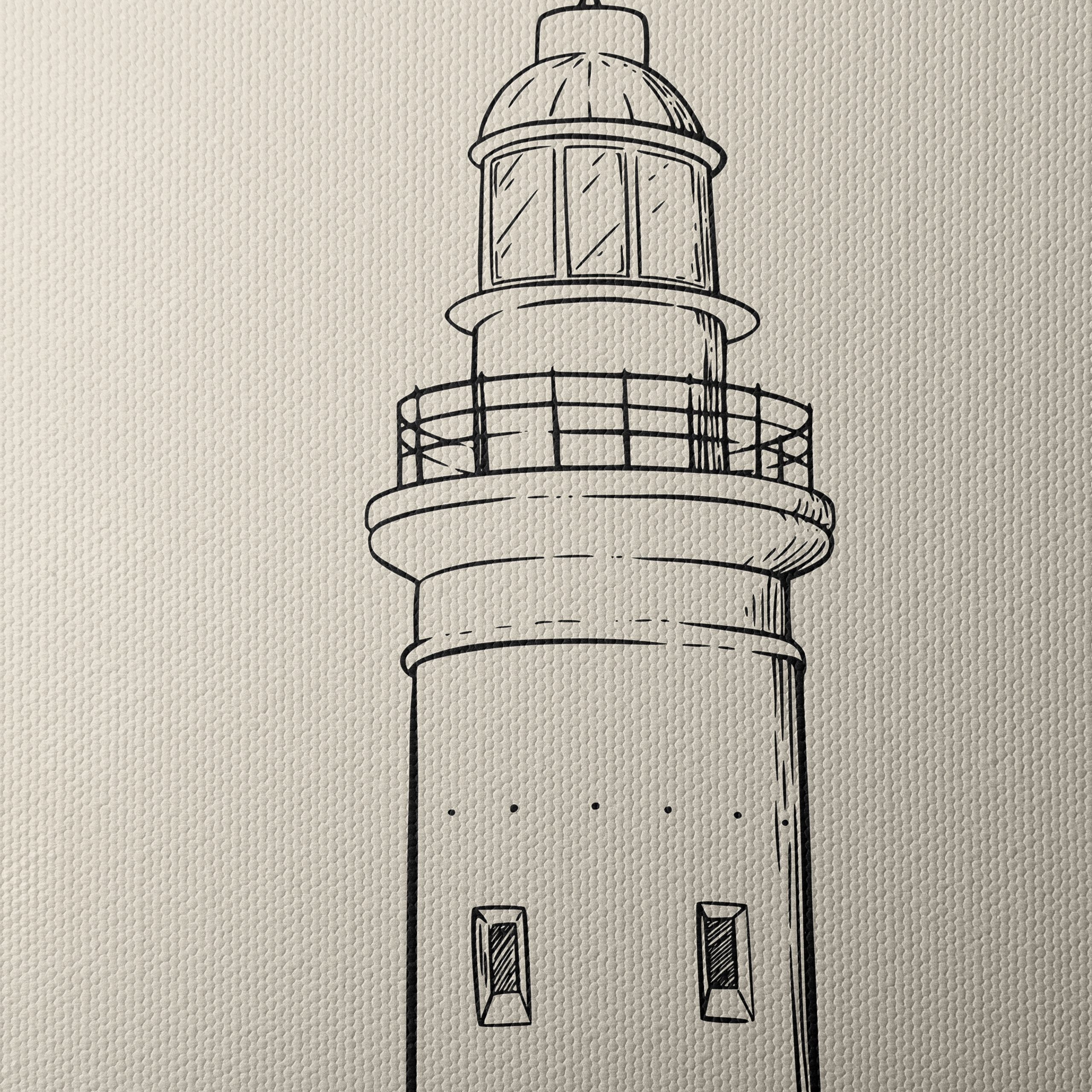 Lighthouse Adventure Landscape Art - Image 4