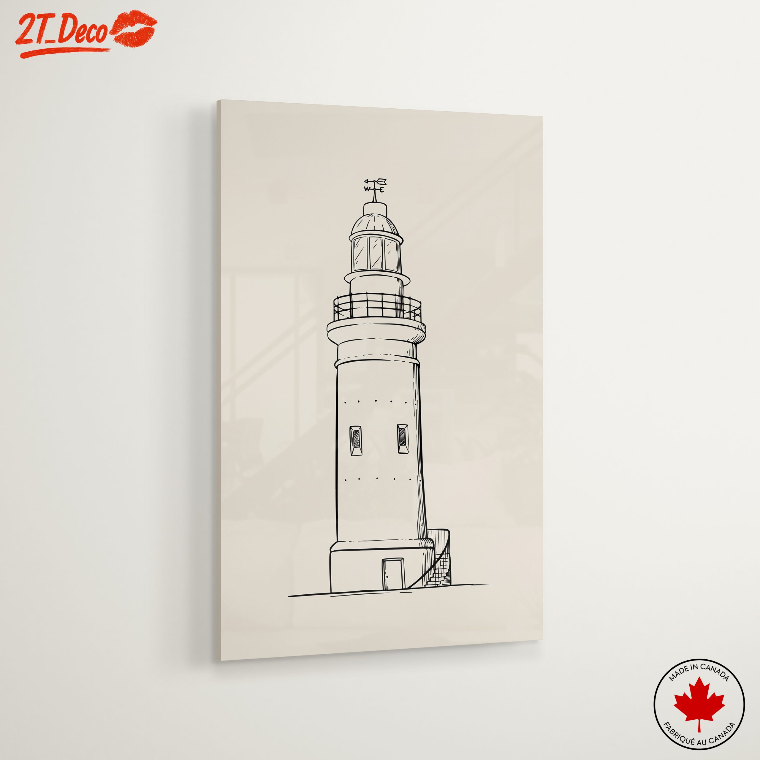Lighthouse Adventure Landscape Art - Image 6